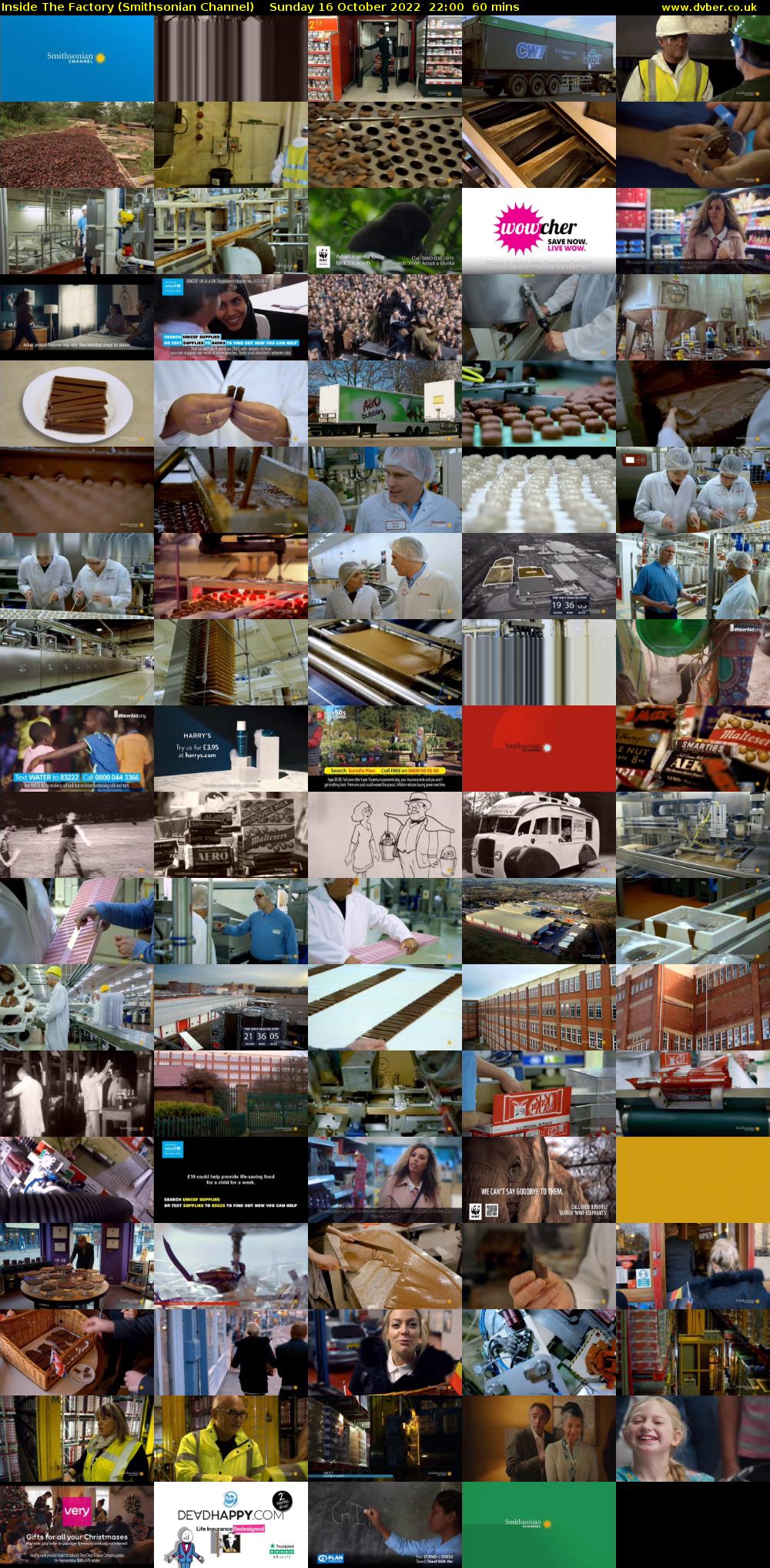Inside The Factory (Smithsonian Channel) Sunday 16 October 2022 22:00 - 23:00