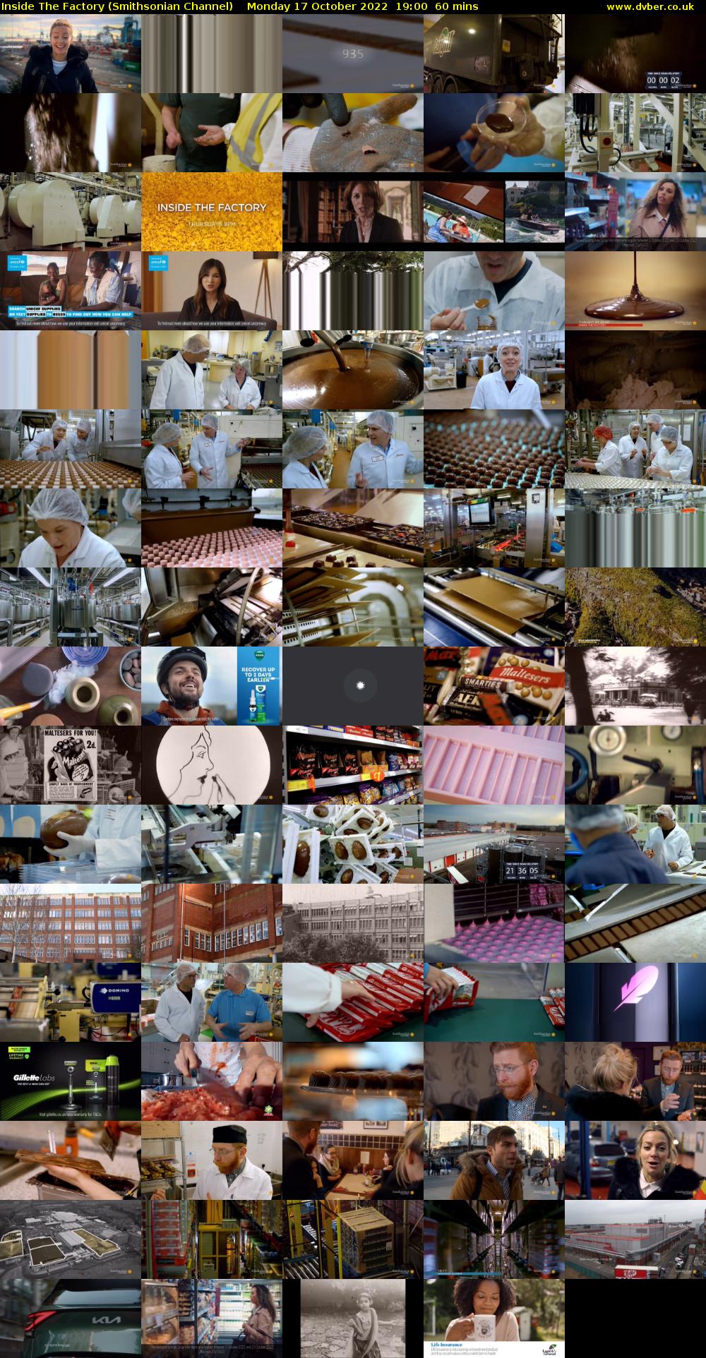 Inside The Factory (Smithsonian Channel) Monday 17 October 2022 19:00 - 20:00