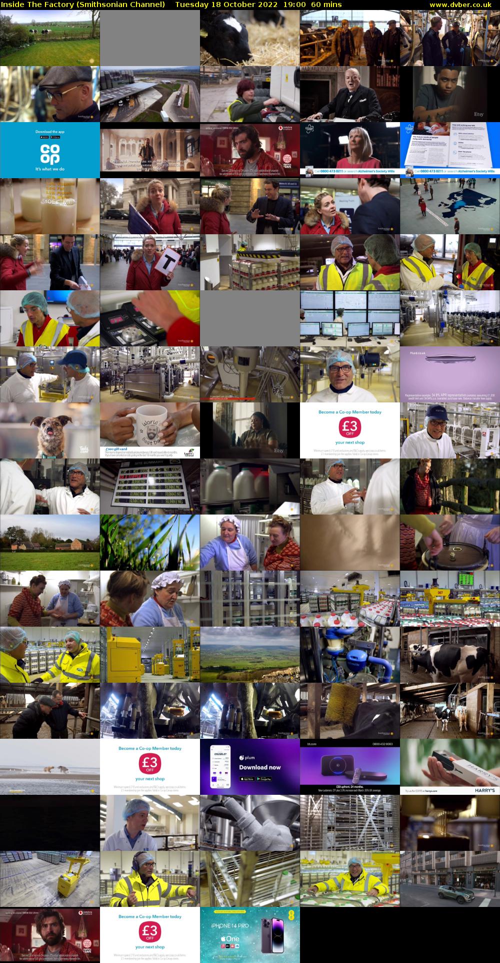 Inside The Factory (Smithsonian Channel) Tuesday 18 October 2022 19:00 - 20:00