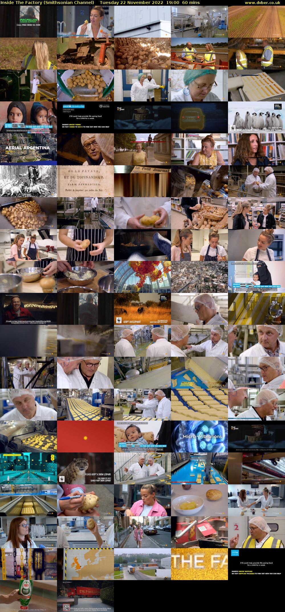 Inside The Factory (Smithsonian Channel) Tuesday 22 November 2022 19:00 - 20:00
