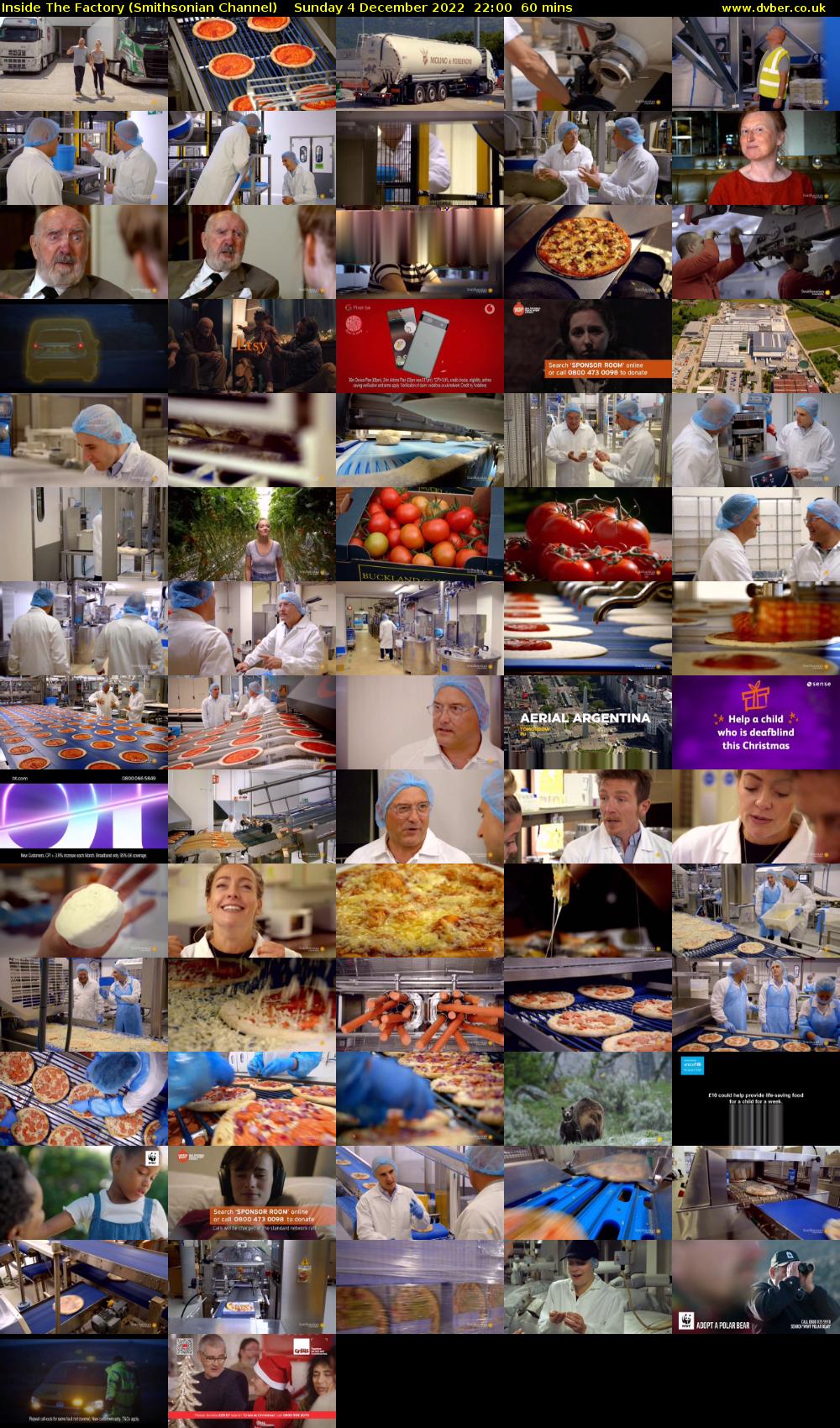Inside The Factory (Smithsonian Channel) Sunday 4 December 2022 22:00 - 23:00