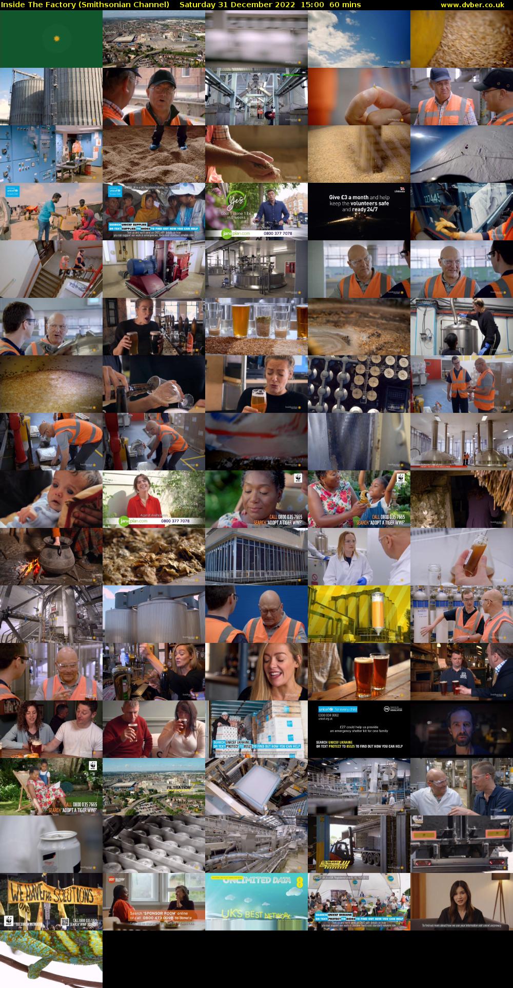 Inside The Factory (Smithsonian Channel) Saturday 31 December 2022 15:00 - 16:00