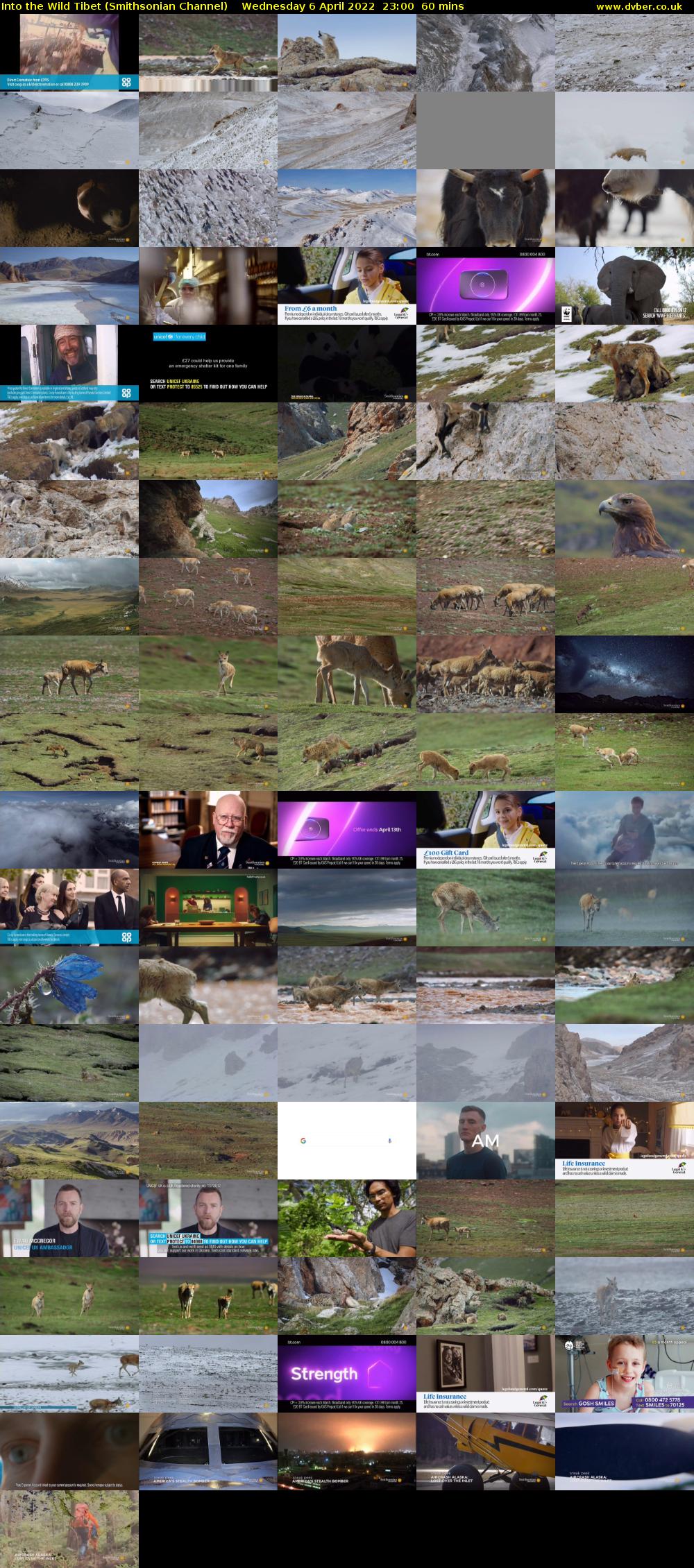 Into the Wild Tibet (Smithsonian Channel) Wednesday 6 April 2022 23:00 - 00:00