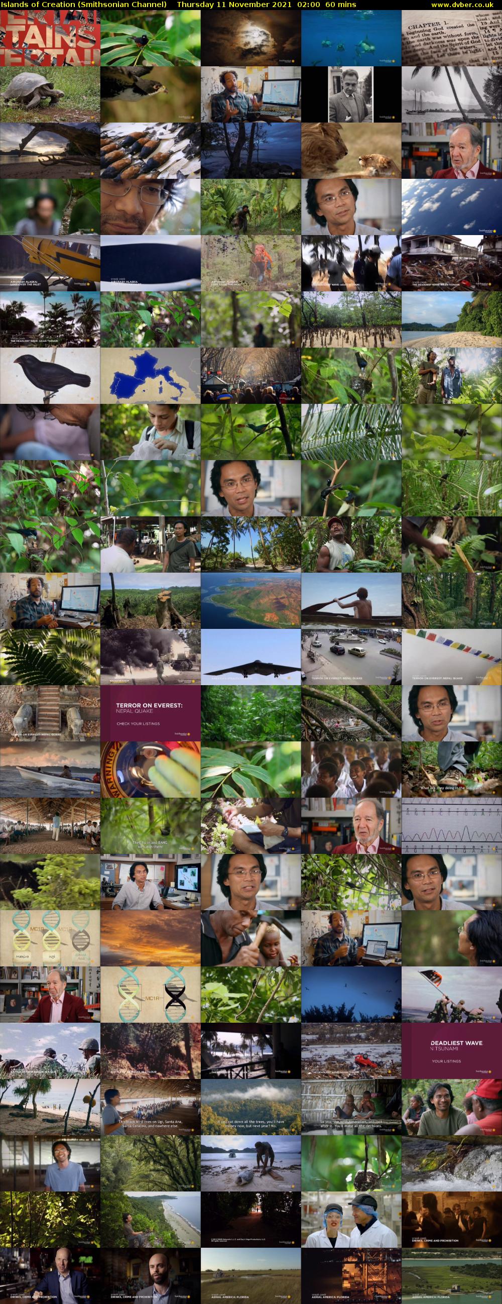 Islands of Creation (Smithsonian Channel) Thursday 11 November 2021 02:00 - 03:00