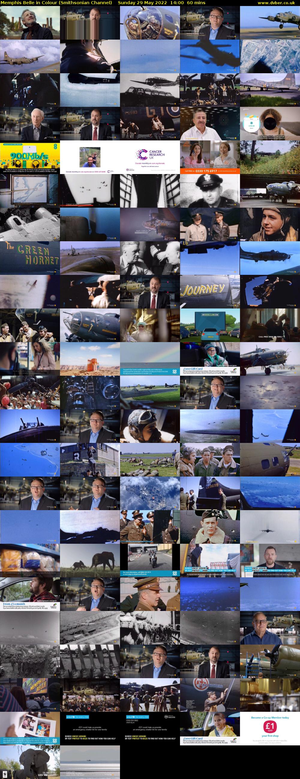 Memphis Belle in Colour (Smithsonian Channel) Sunday 29 May 2022 14:00 - 15:00