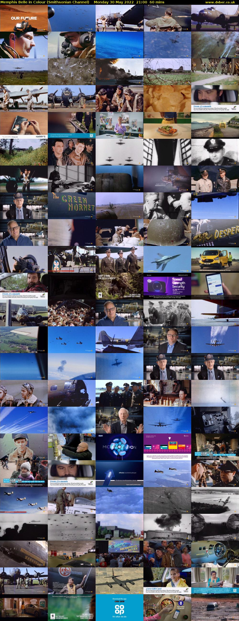 Memphis Belle in Colour (Smithsonian Channel) Monday 30 May 2022 21:00 - 22:00