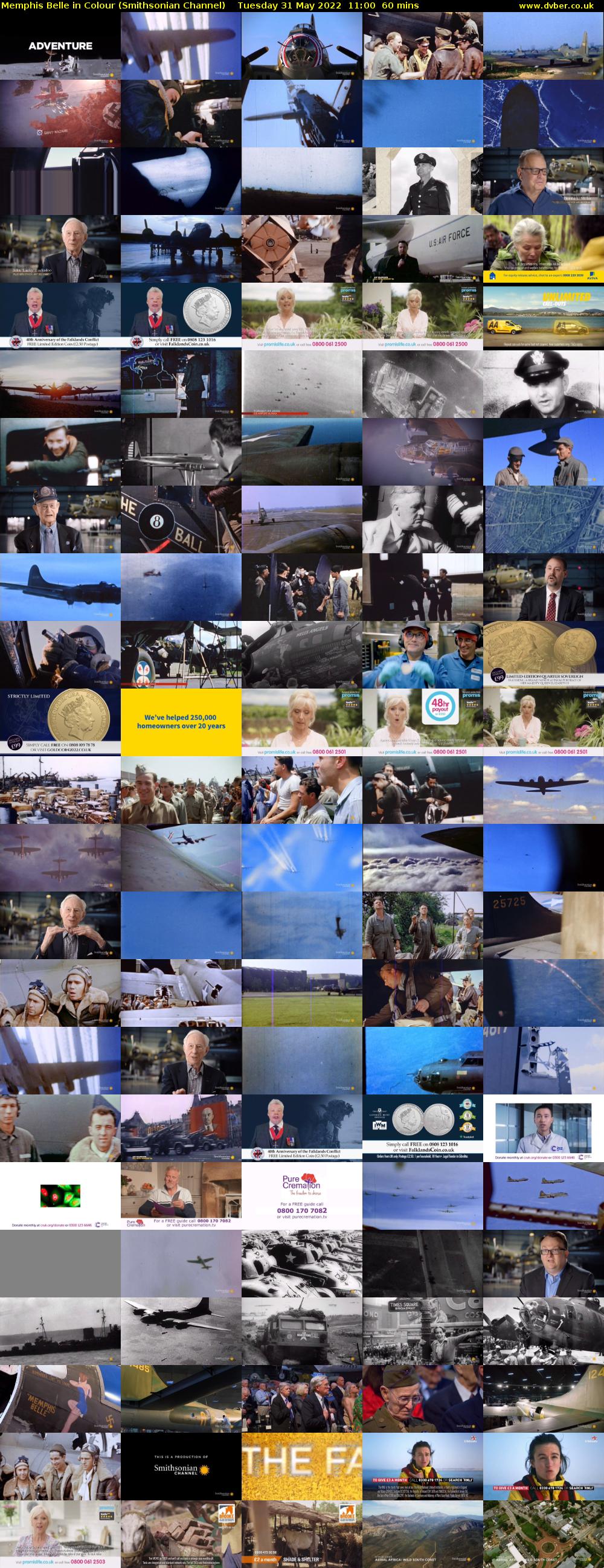 Memphis Belle in Colour (Smithsonian Channel) Tuesday 31 May 2022 11:00 - 12:00