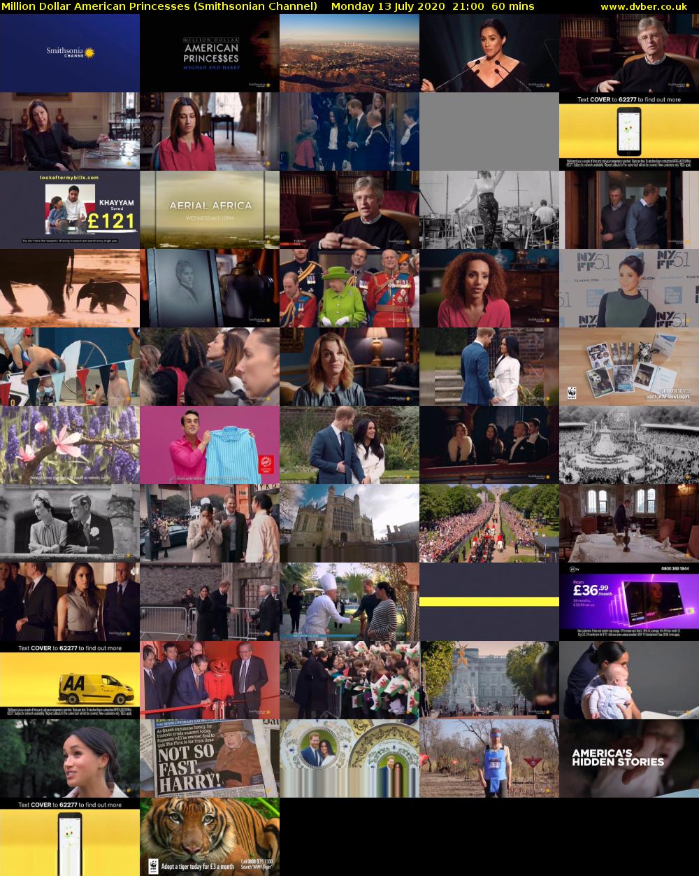 Million Dollar American Princesses (Smithsonian Channel) Monday 13 July 2020 21:00 - 22:00