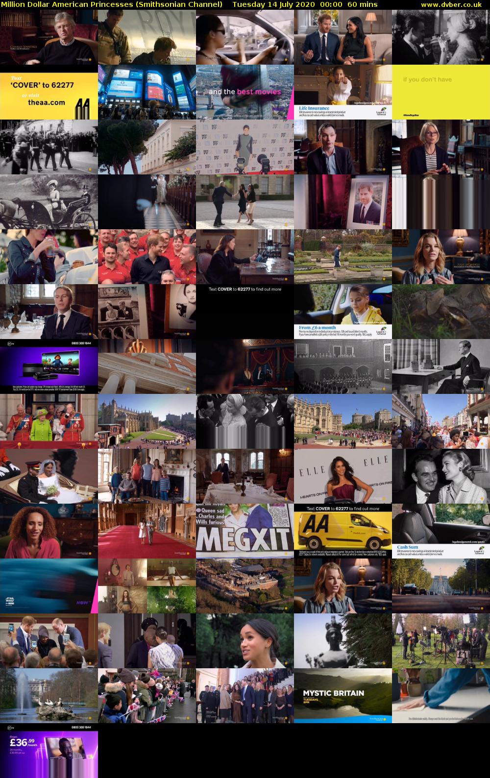 Million Dollar American Princesses (Smithsonian Channel) Tuesday 14 July 2020 00:00 - 01:00