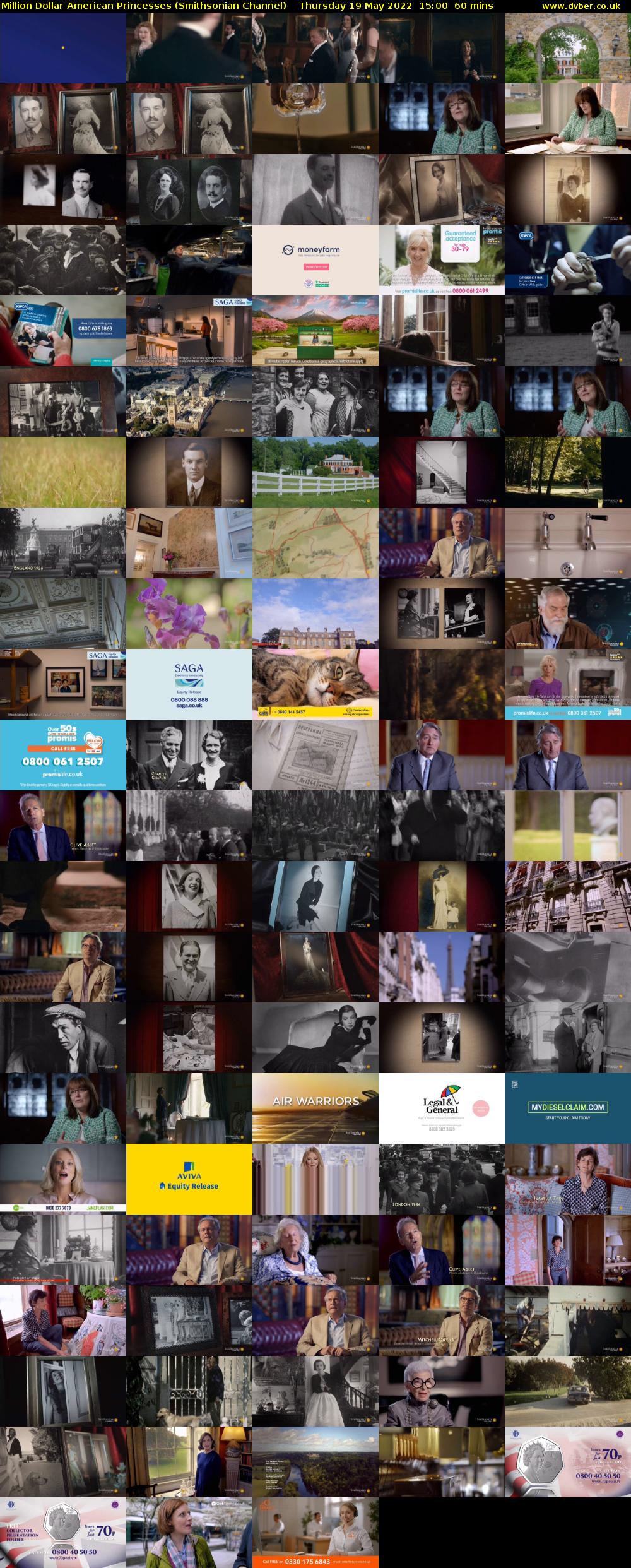 Million Dollar American Princesses (Smithsonian Channel) Thursday 19 May 2022 15:00 - 16:00