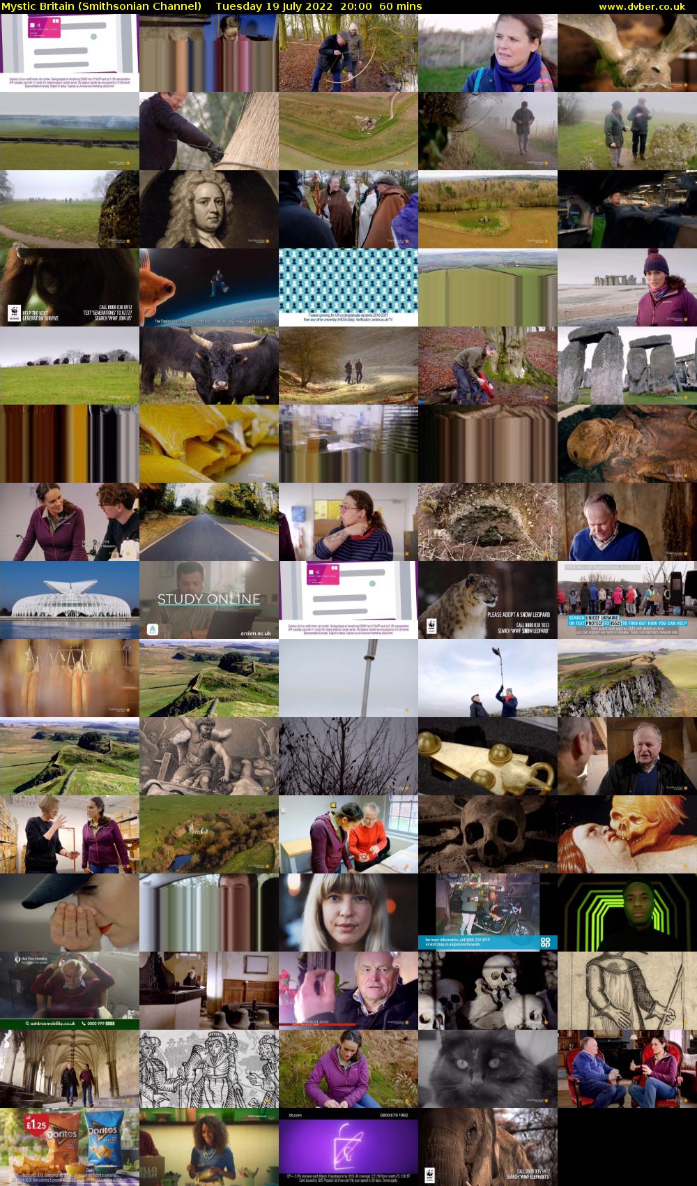 Mystic Britain (Smithsonian Channel) Tuesday 19 July 2022 20:00 - 21:00