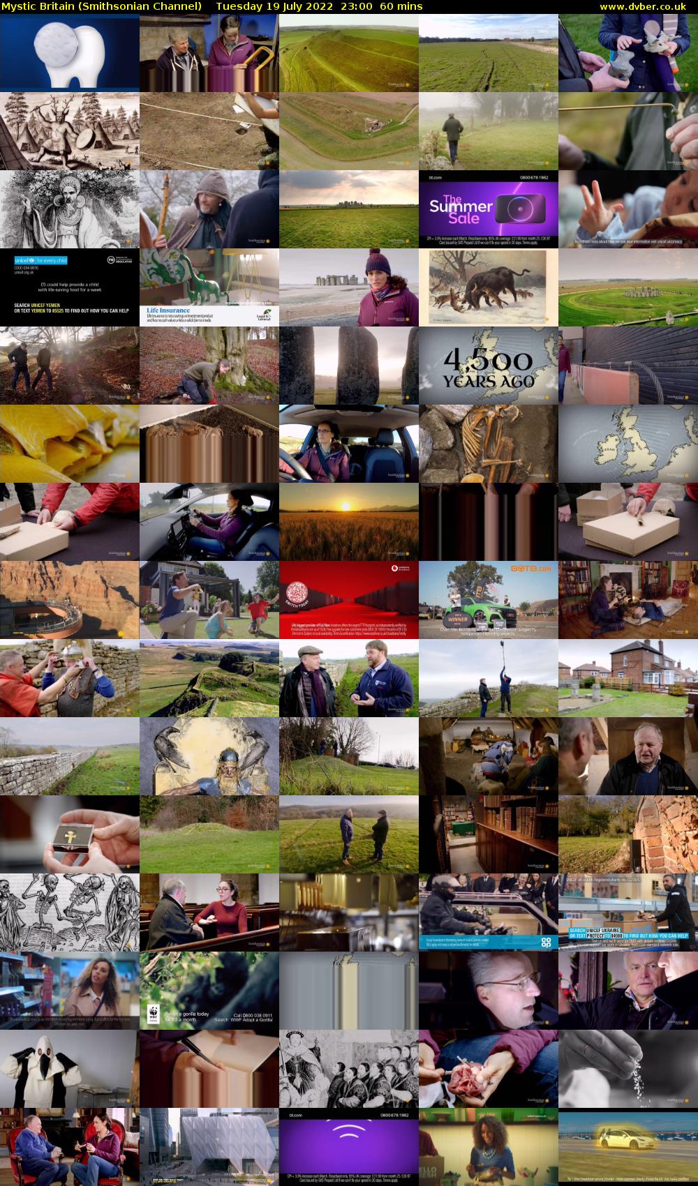 Mystic Britain (Smithsonian Channel) Tuesday 19 July 2022 23:00 - 00:00