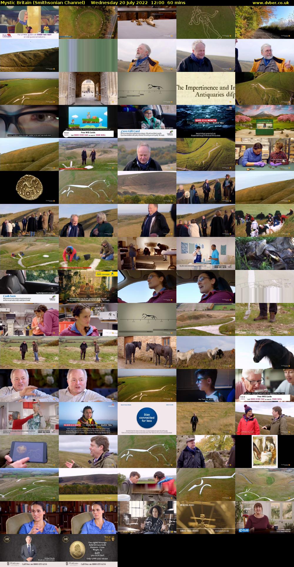 Mystic Britain (Smithsonian Channel) Wednesday 20 July 2022 12:00 - 13:00