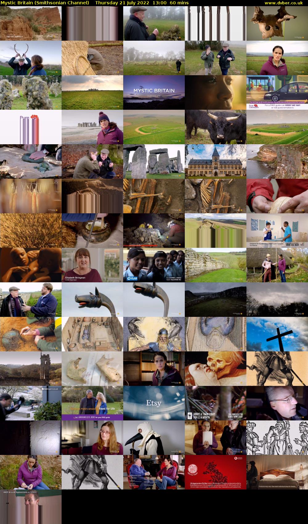 Mystic Britain (Smithsonian Channel) Thursday 21 July 2022 13:00 - 14:00