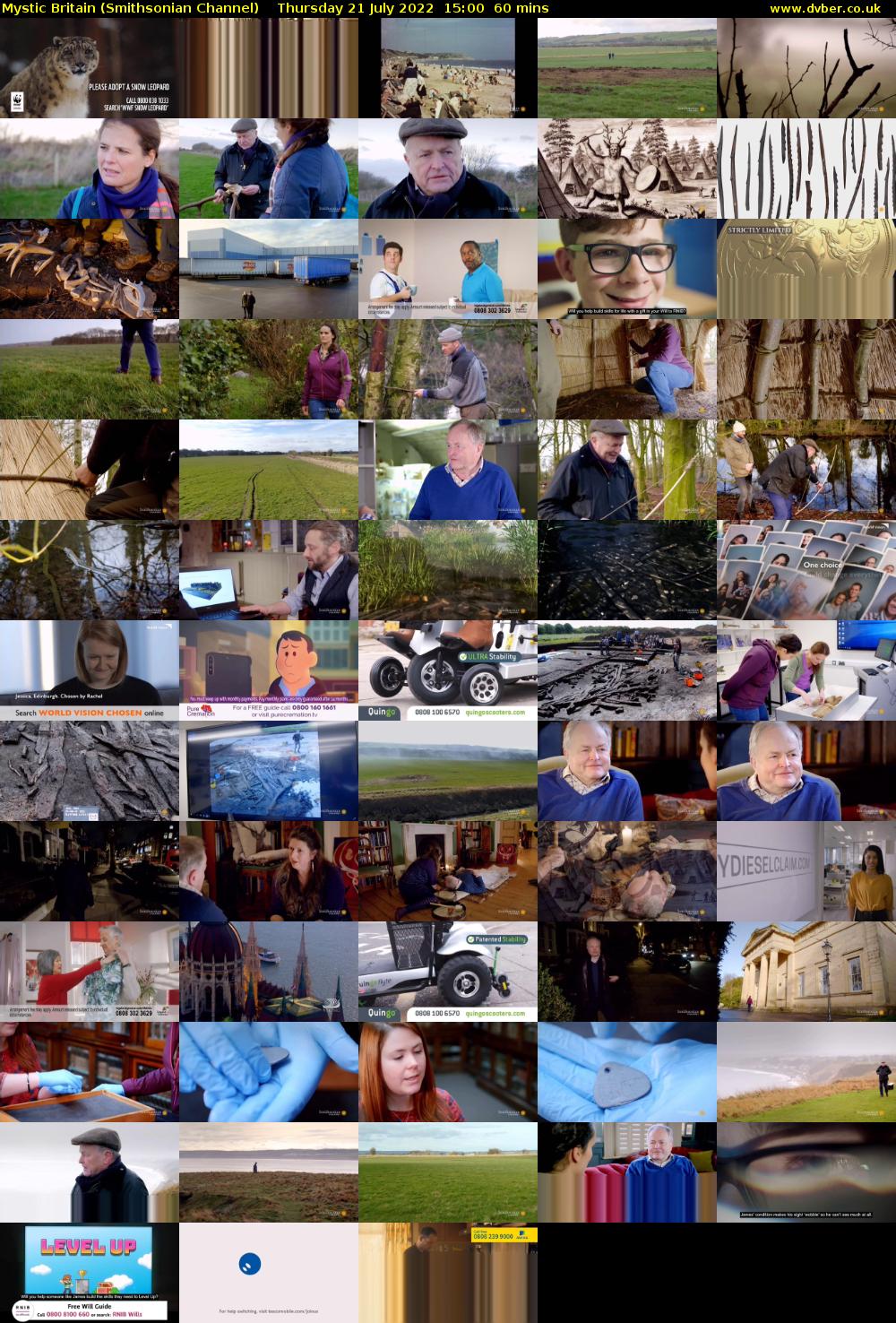 Mystic Britain (Smithsonian Channel) Thursday 21 July 2022 15:00 - 16:00