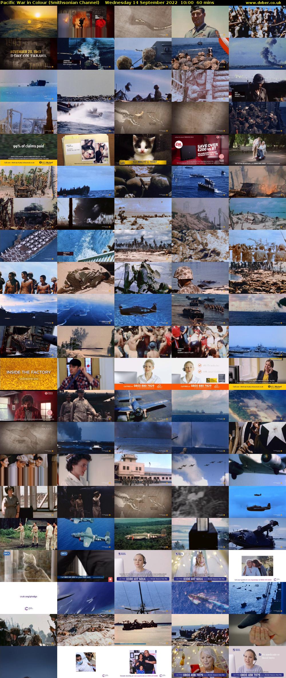 Pacific War in Colour (Smithsonian Channel) Wednesday 14 September 2022 10:00 - 11:00