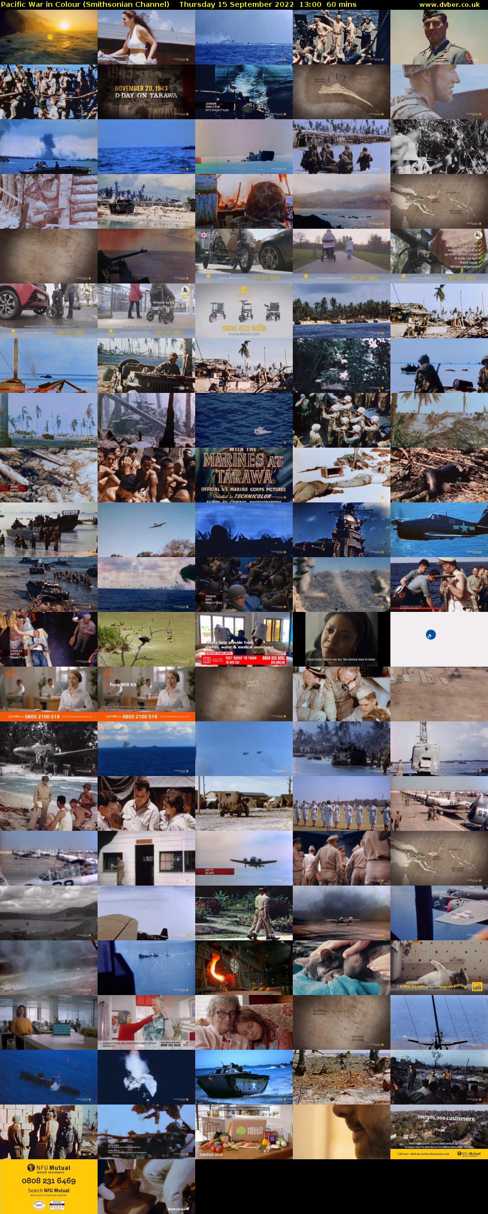 Pacific War in Colour (Smithsonian Channel) Thursday 15 September 2022 13:00 - 14:00