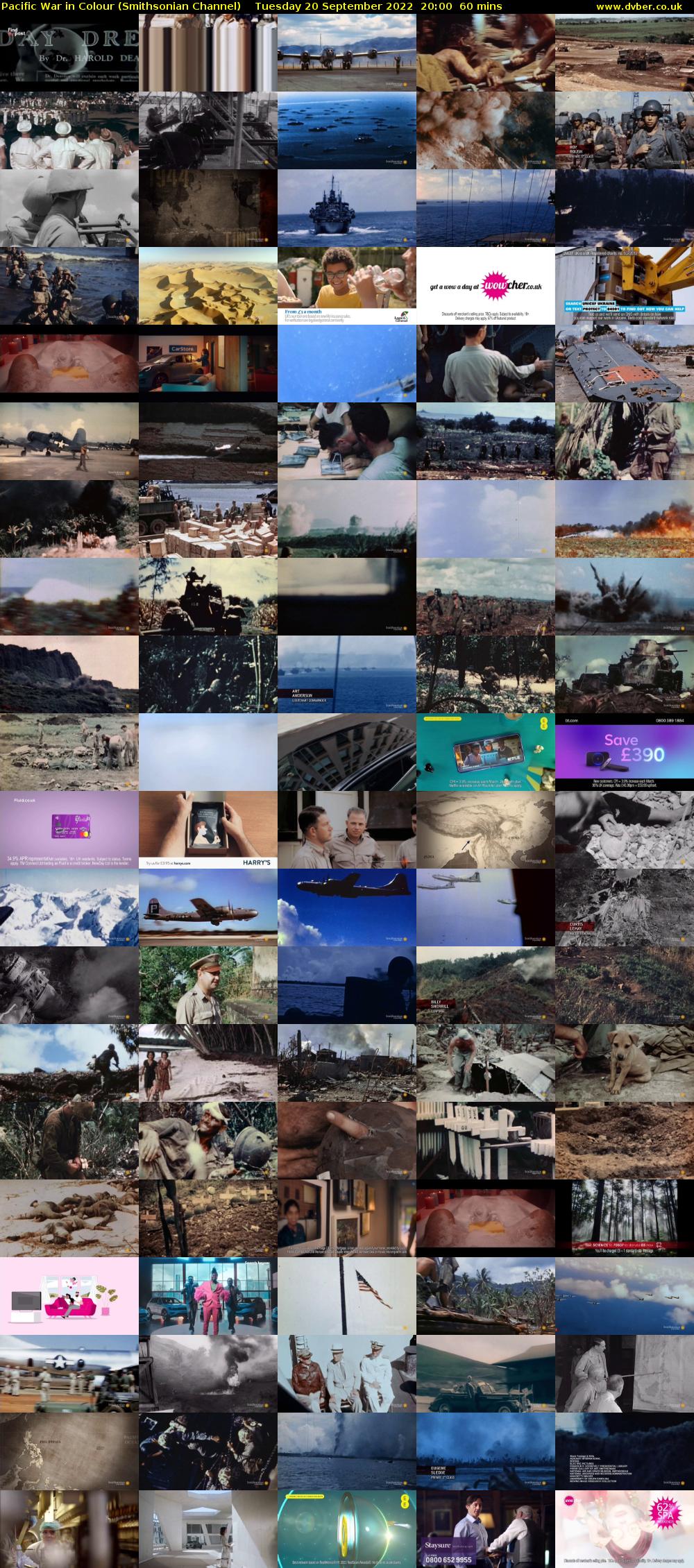Pacific War in Colour (Smithsonian Channel) Tuesday 20 September 2022 20:00 - 21:00