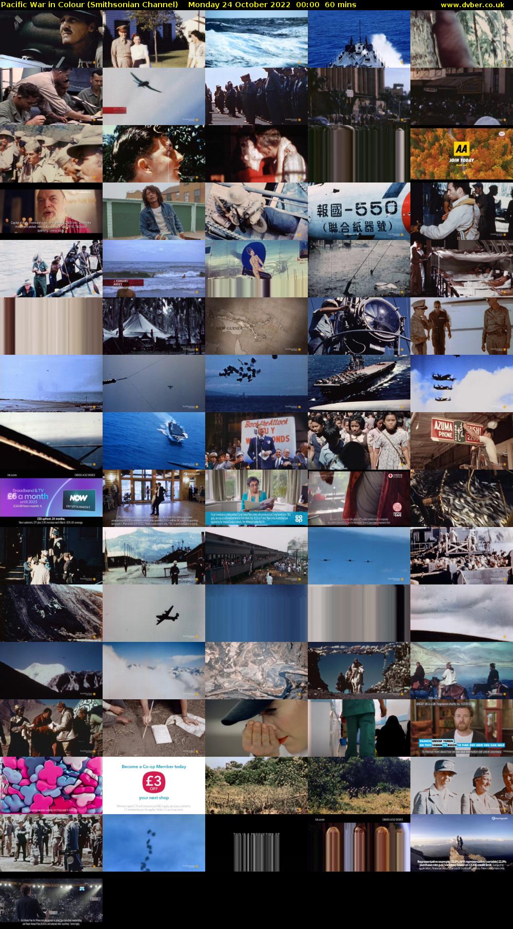 Pacific War in Colour (Smithsonian Channel) Monday 24 October 2022 00:00 - 01:00