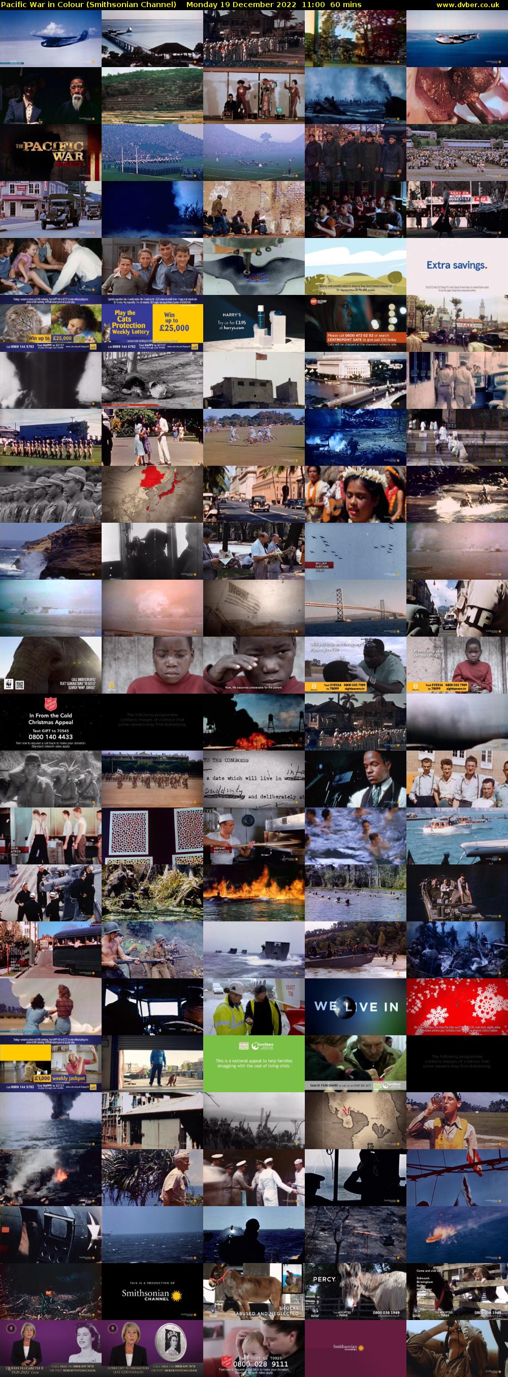 Pacific War in Colour (Smithsonian Channel) Monday 19 December 2022 11:00 - 12:00