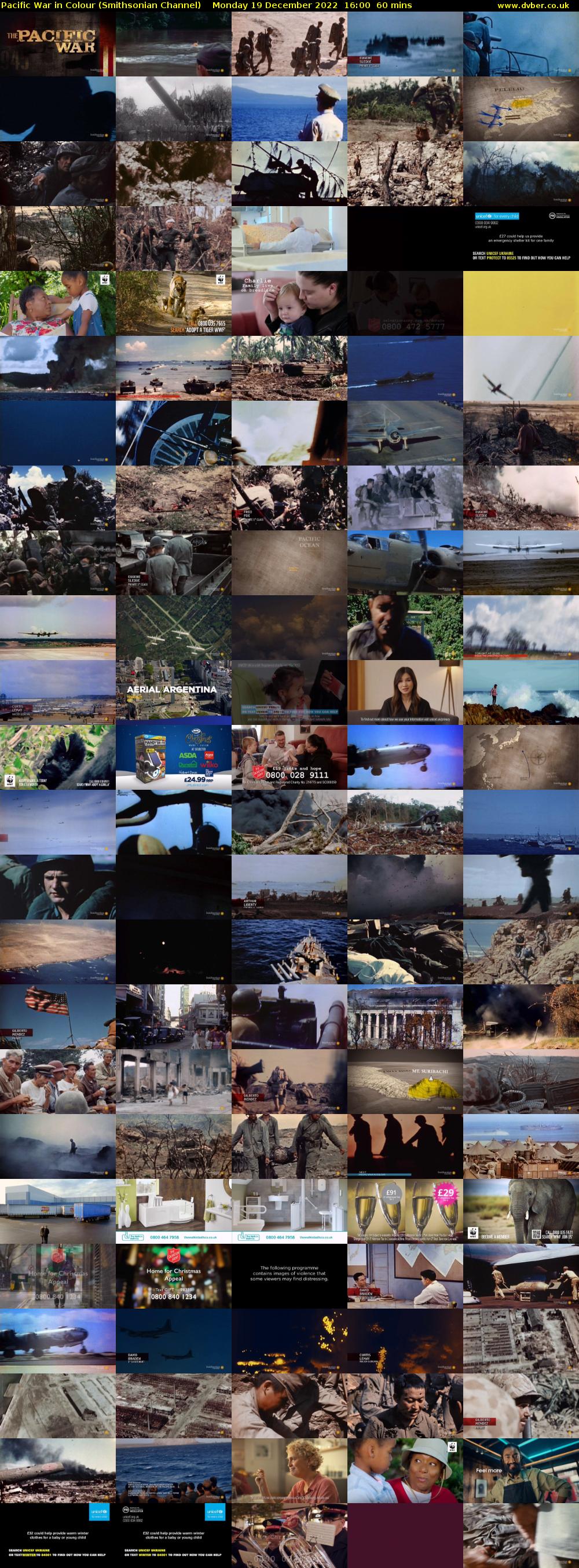Pacific War in Colour (Smithsonian Channel) Monday 19 December 2022 16:00 - 17:00