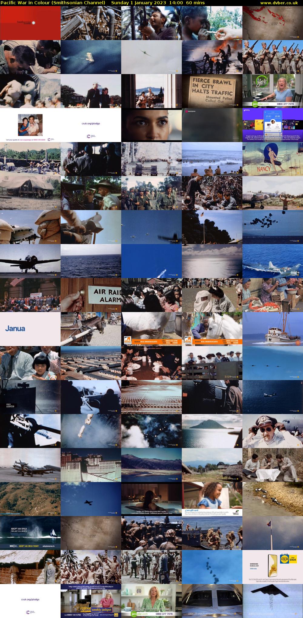 Pacific War in Colour (Smithsonian Channel) Sunday 1 January 2023 14:00 - 15:00