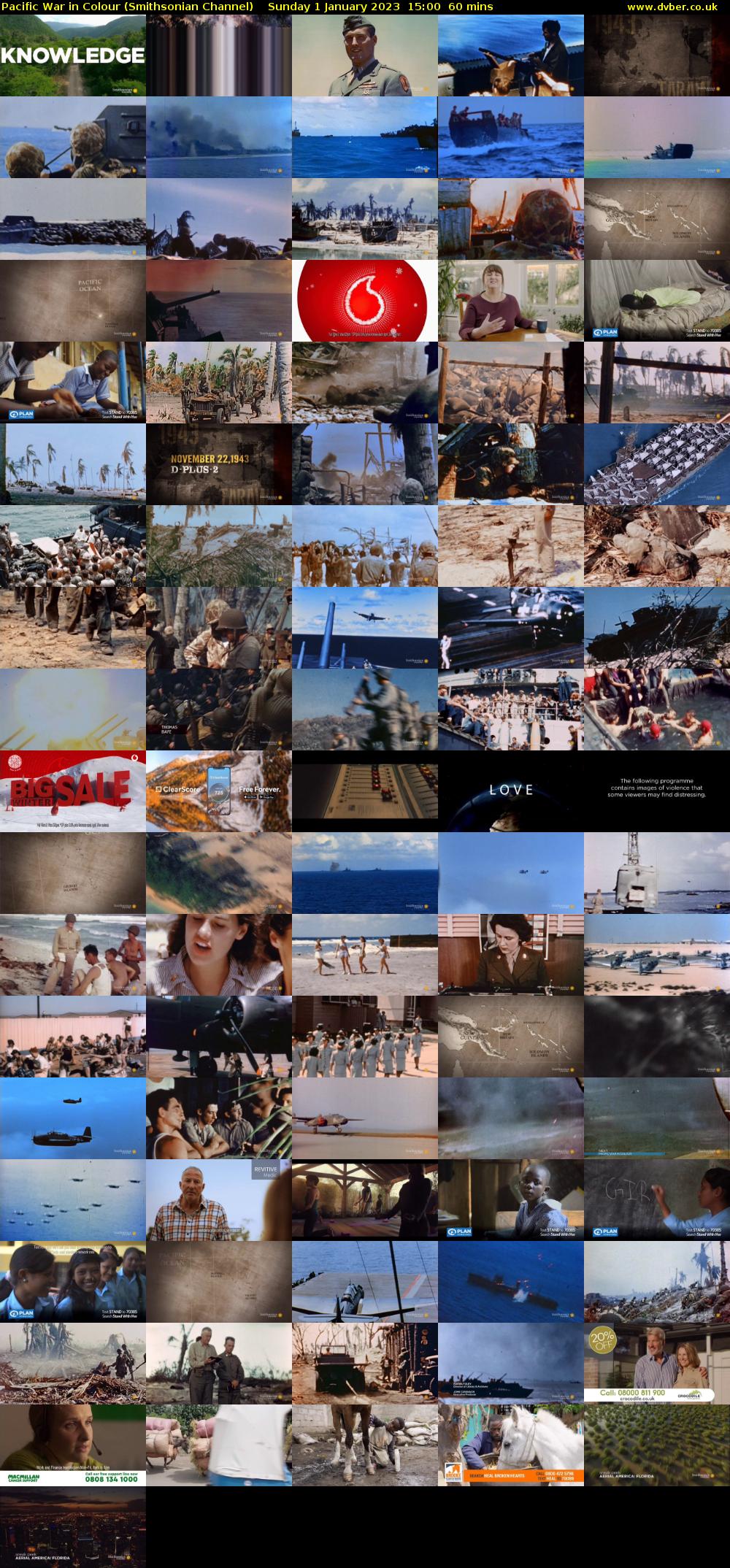 Pacific War in Colour (Smithsonian Channel) Sunday 1 January 2023 15:00 - 16:00