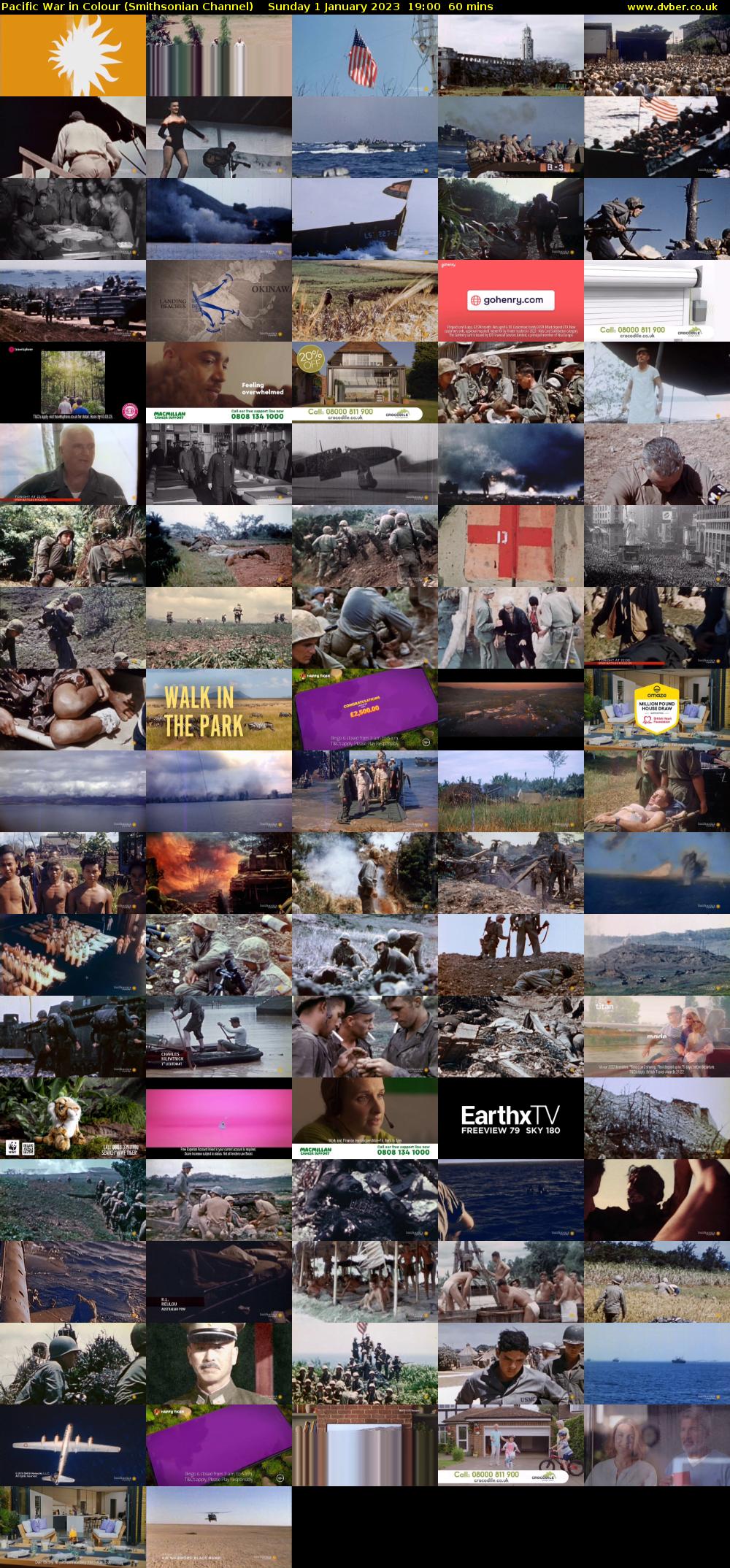 Pacific War in Colour (Smithsonian Channel) Sunday 1 January 2023 19:00 - 20:00