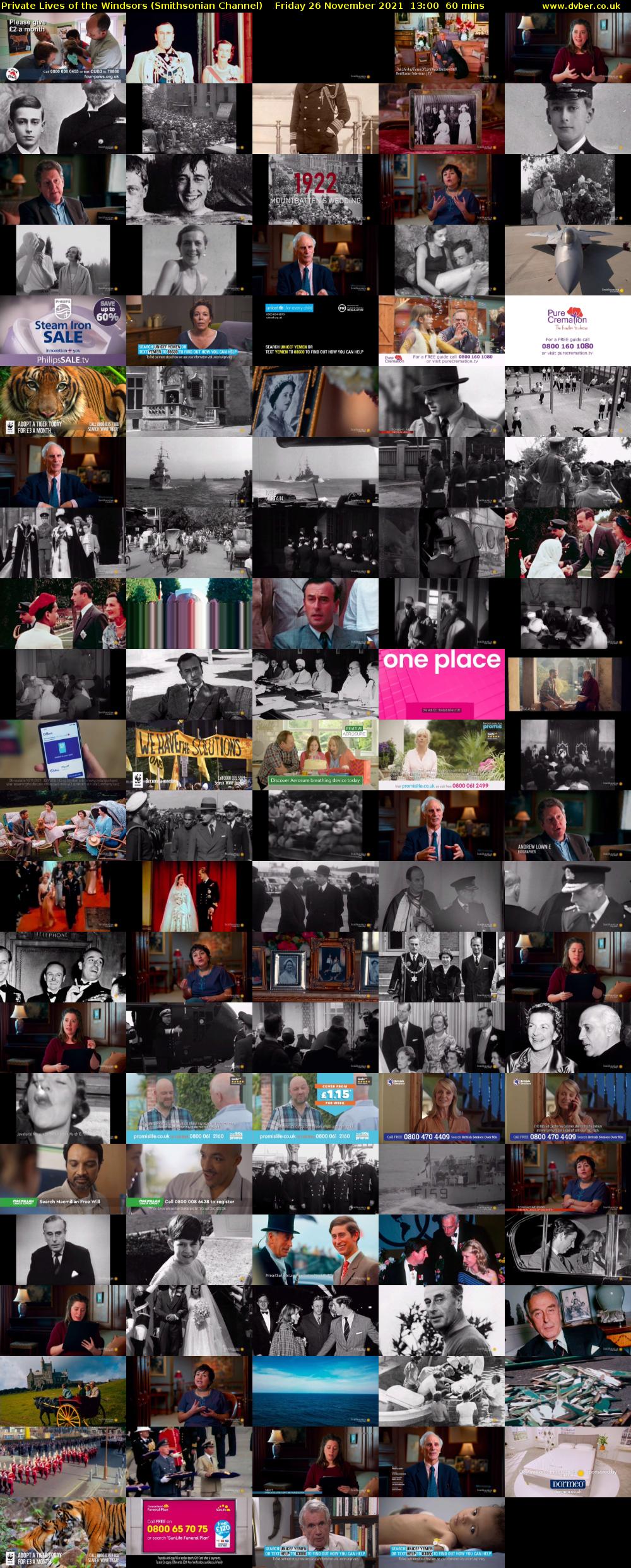 Private Lives of the Windsors (Smithsonian Channel) Friday 26 November 2021 13:00 - 14:00