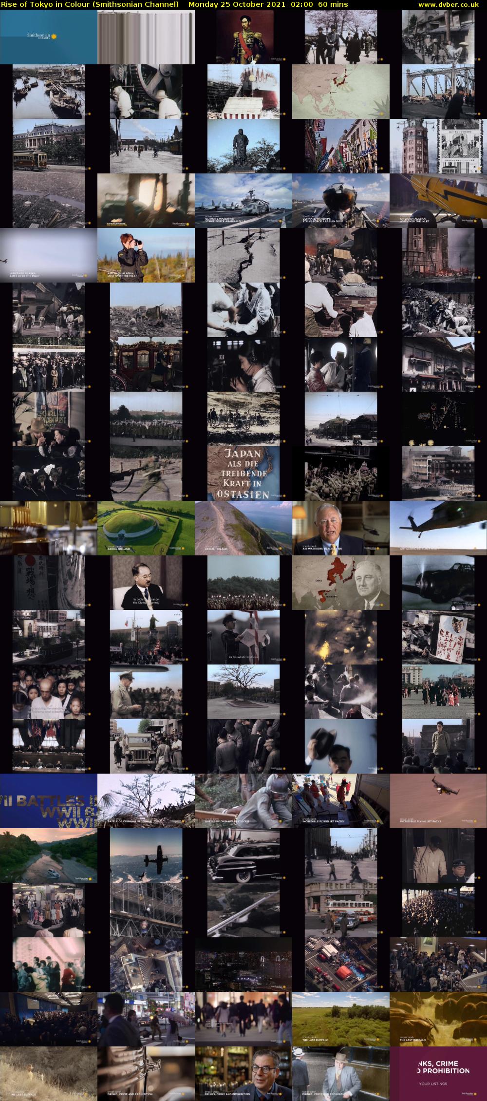 Rise of Tokyo in Colour (Smithsonian Channel) Monday 25 October 2021 02:00 - 03:00