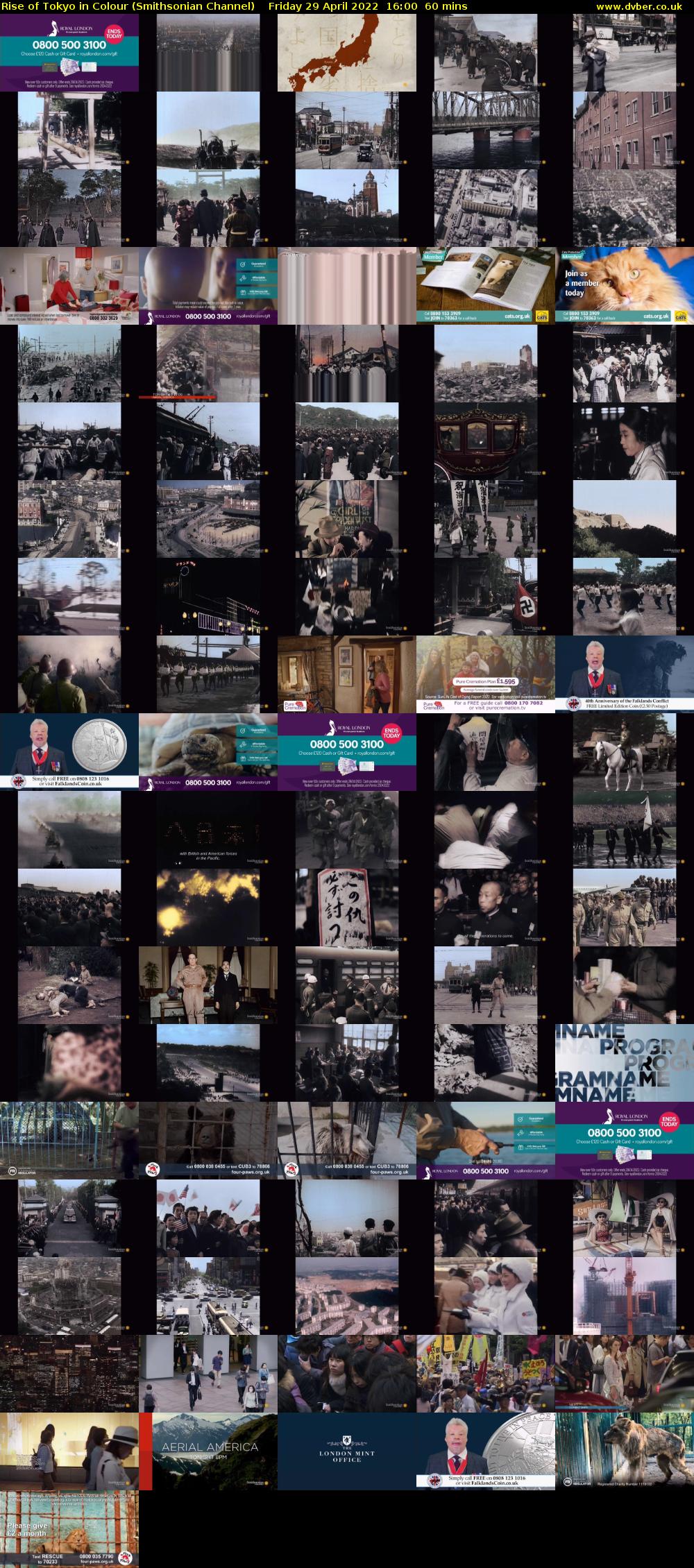 Rise of Tokyo in Colour (Smithsonian Channel) Friday 29 April 2022 16:00 - 17:00