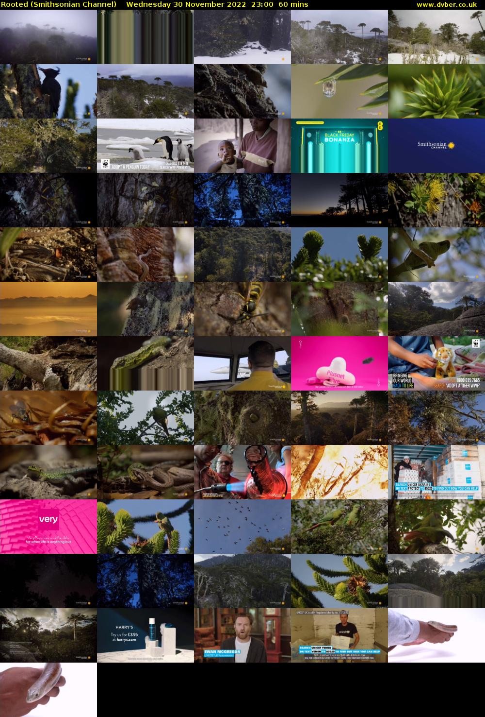 Rooted (Smithsonian Channel) Wednesday 30 November 2022 23:00 - 00:00
