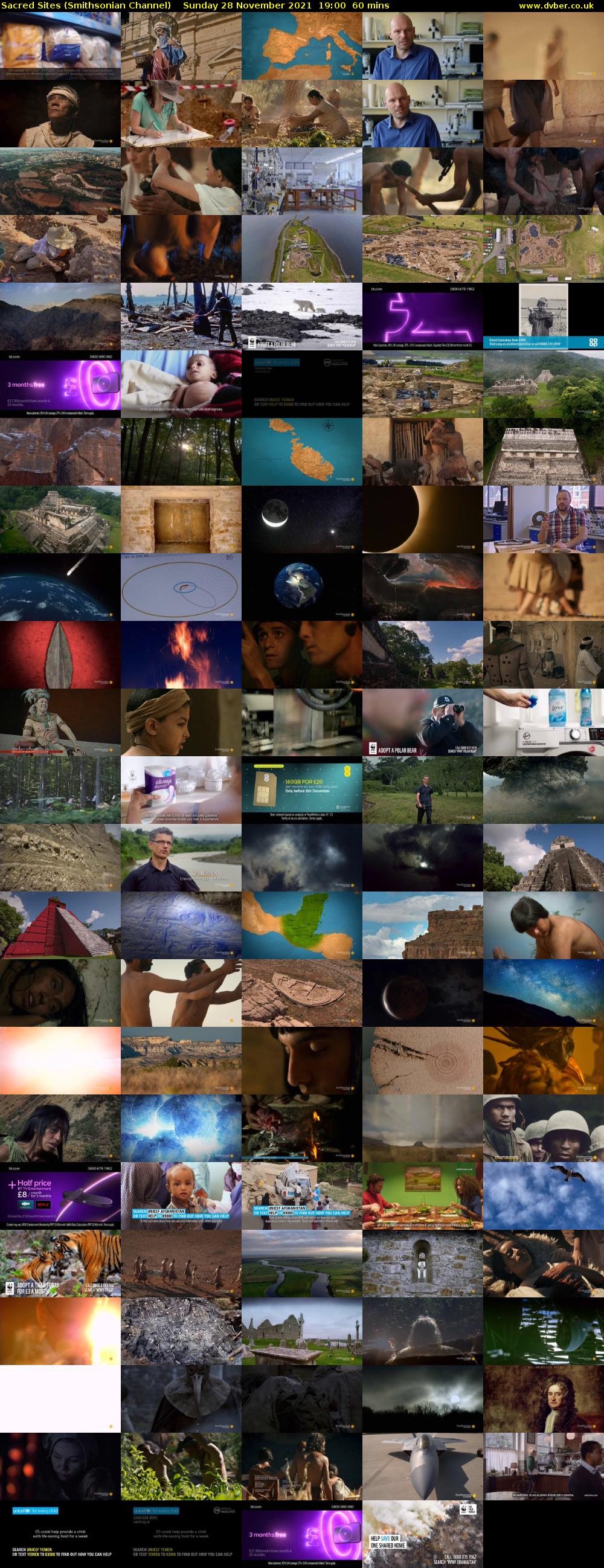 Sacred Sites (Smithsonian Channel) Sunday 28 November 2021 19:00 - 20:00