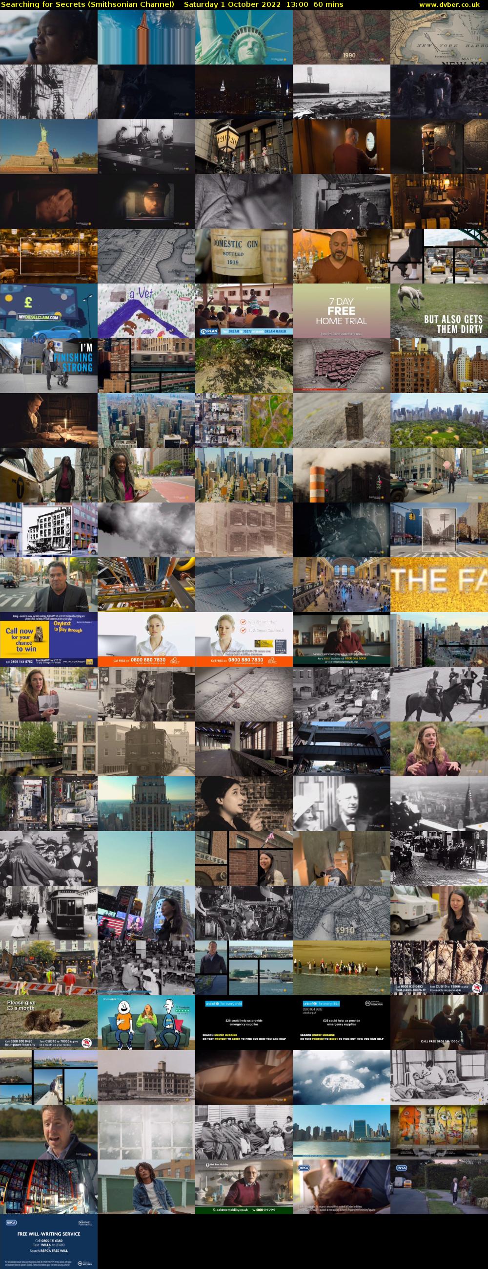 Searching for Secrets (Smithsonian Channel) Saturday 1 October 2022 13:00 - 14:00