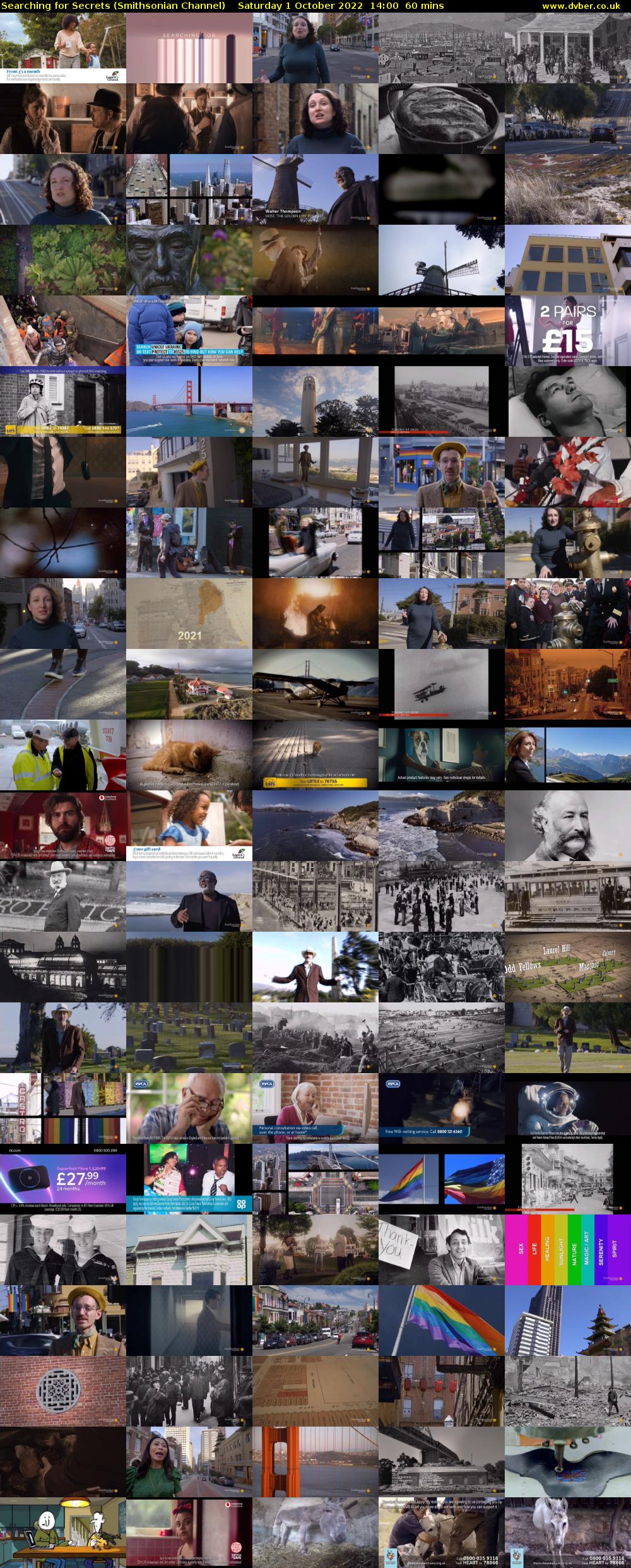 Searching for Secrets (Smithsonian Channel) Saturday 1 October 2022 14:00 - 15:00