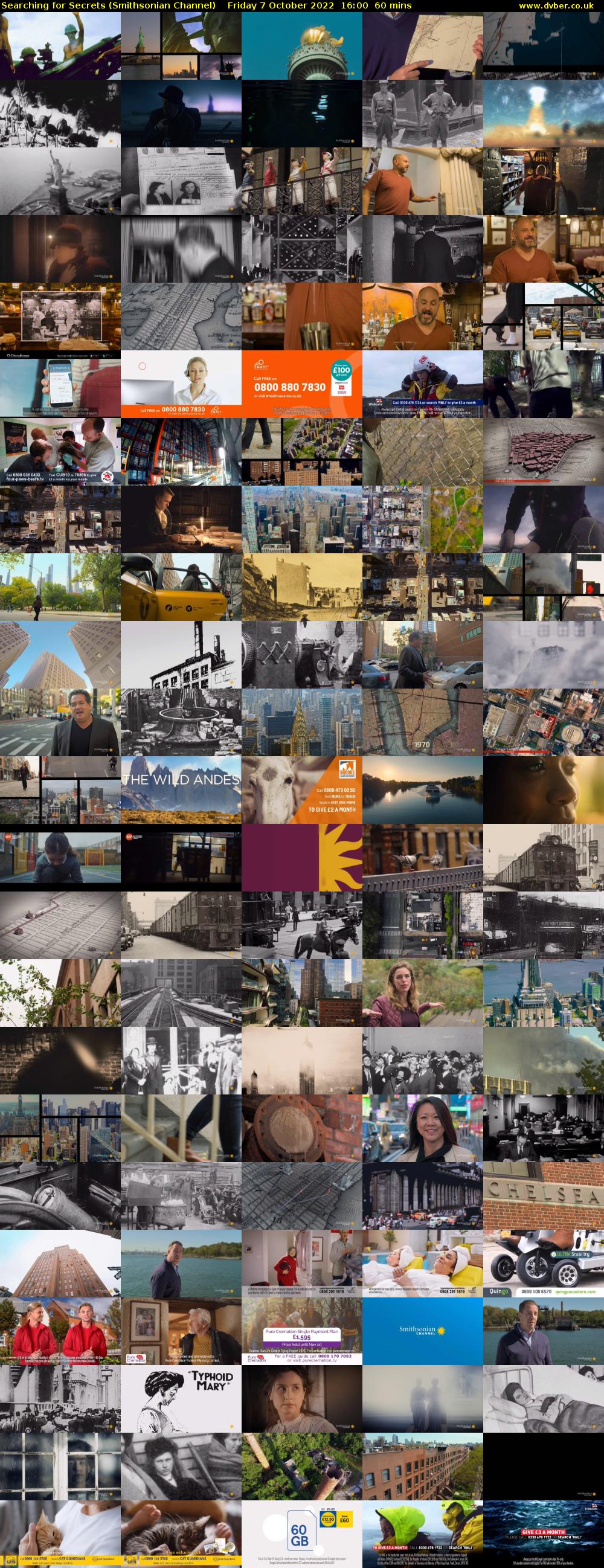 Searching for Secrets (Smithsonian Channel) Friday 7 October 2022 16:00 - 17:00