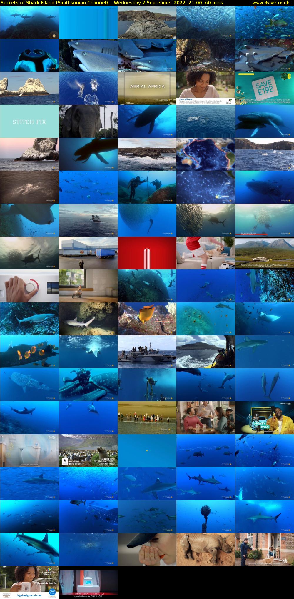 Secrets of Shark Island (Smithsonian Channel) Wednesday 7 September 2022 21:00 - 22:00