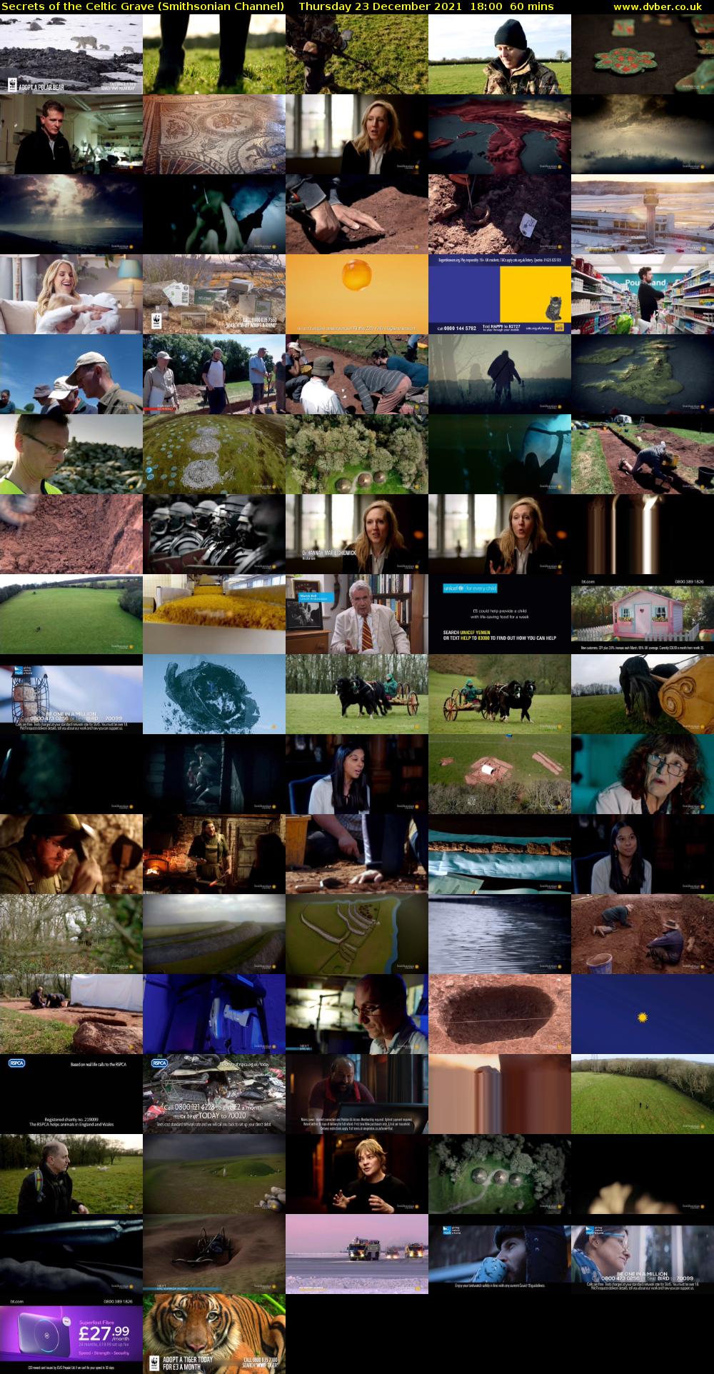 Secrets of the Celtic Grave (Smithsonian Channel) Thursday 23 December 2021 18:00 - 19:00
