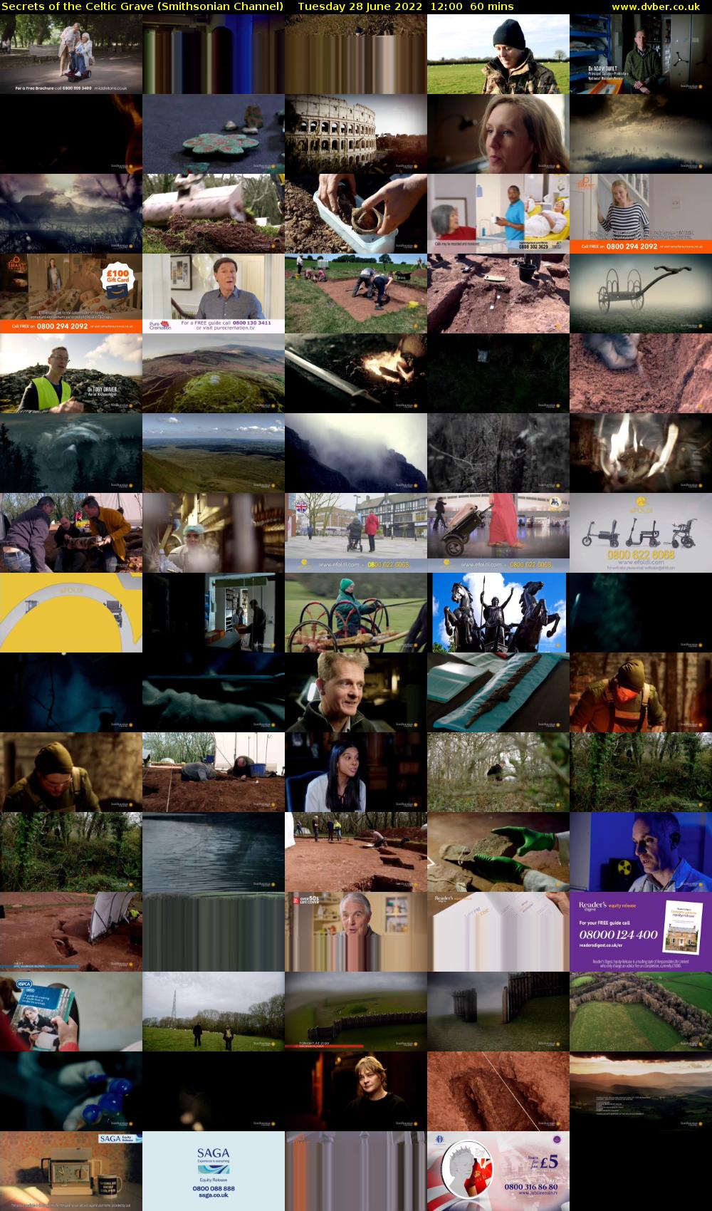 Secrets of the Celtic Grave (Smithsonian Channel) Tuesday 28 June 2022 12:00 - 13:00