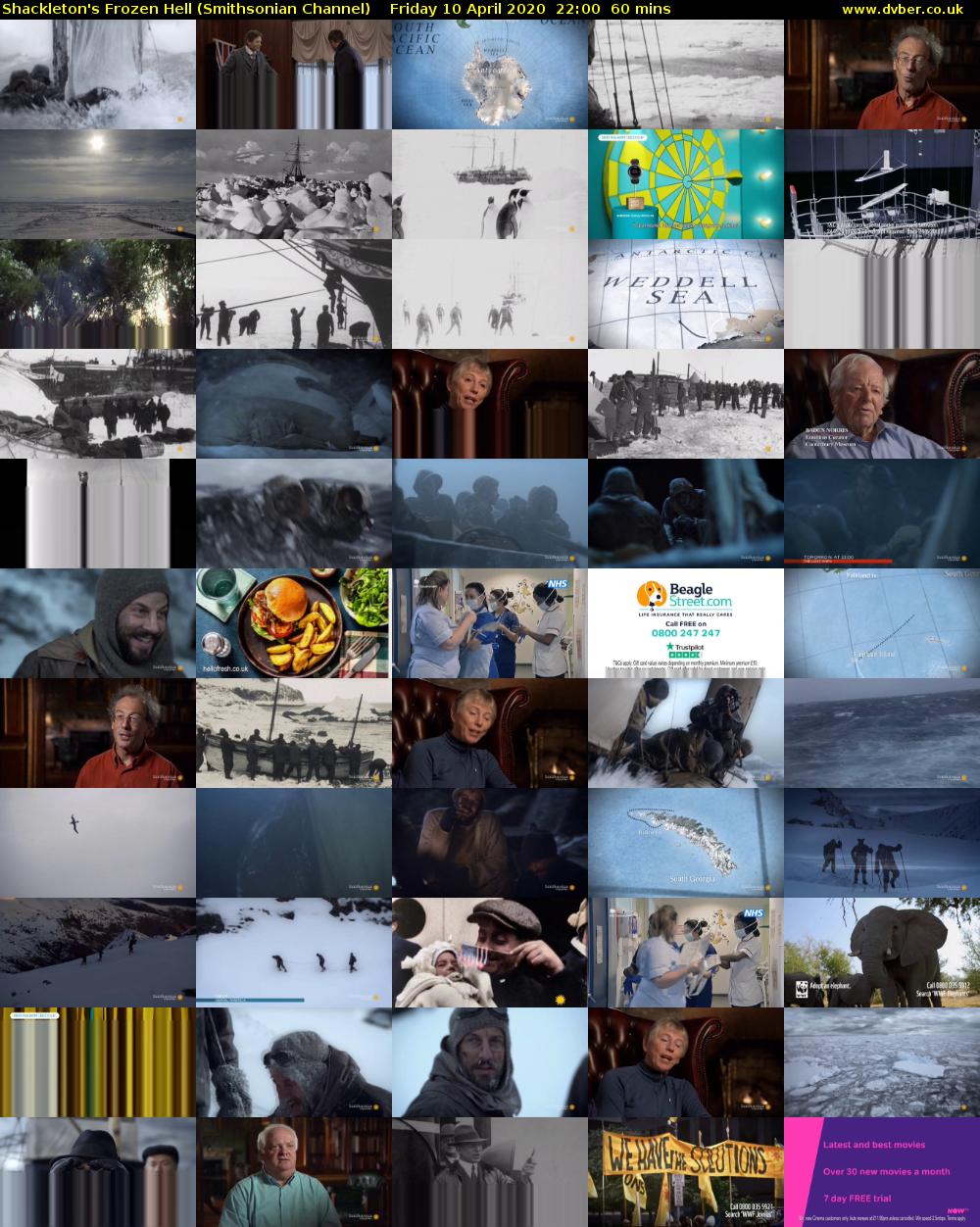 Shackleton's Frozen Hell (Smithsonian Channel) Friday 10 April 2020 22:00 - 23:00