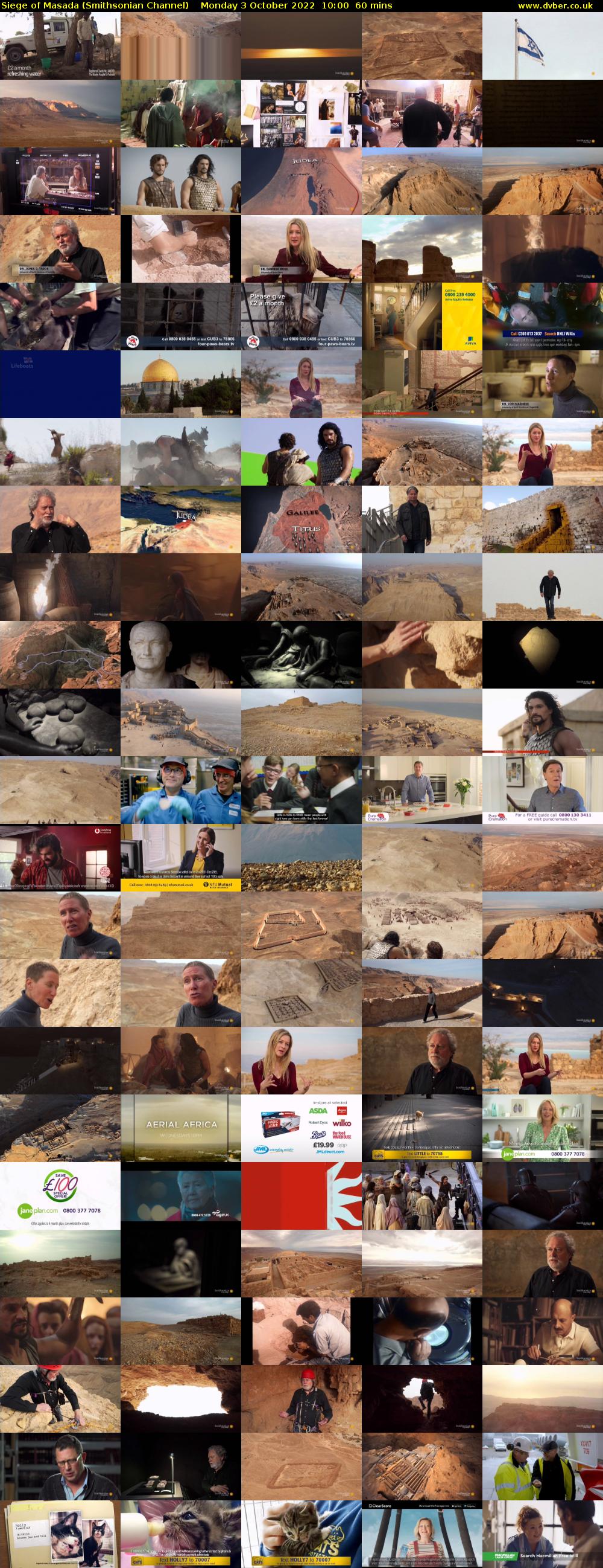 Siege of Masada (Smithsonian Channel) Monday 3 October 2022 10:00 - 11:00