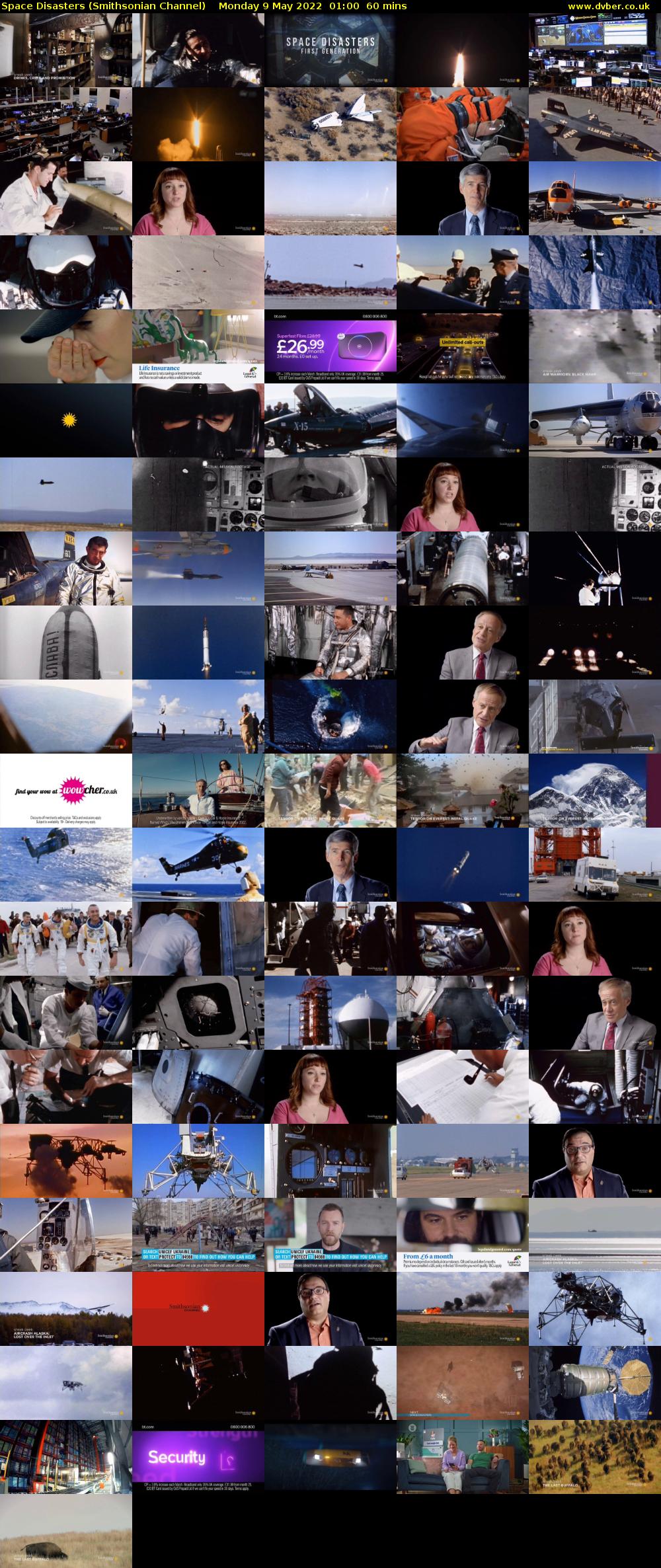 Space Disasters (Smithsonian Channel) Monday 9 May 2022 01:00 - 02:00