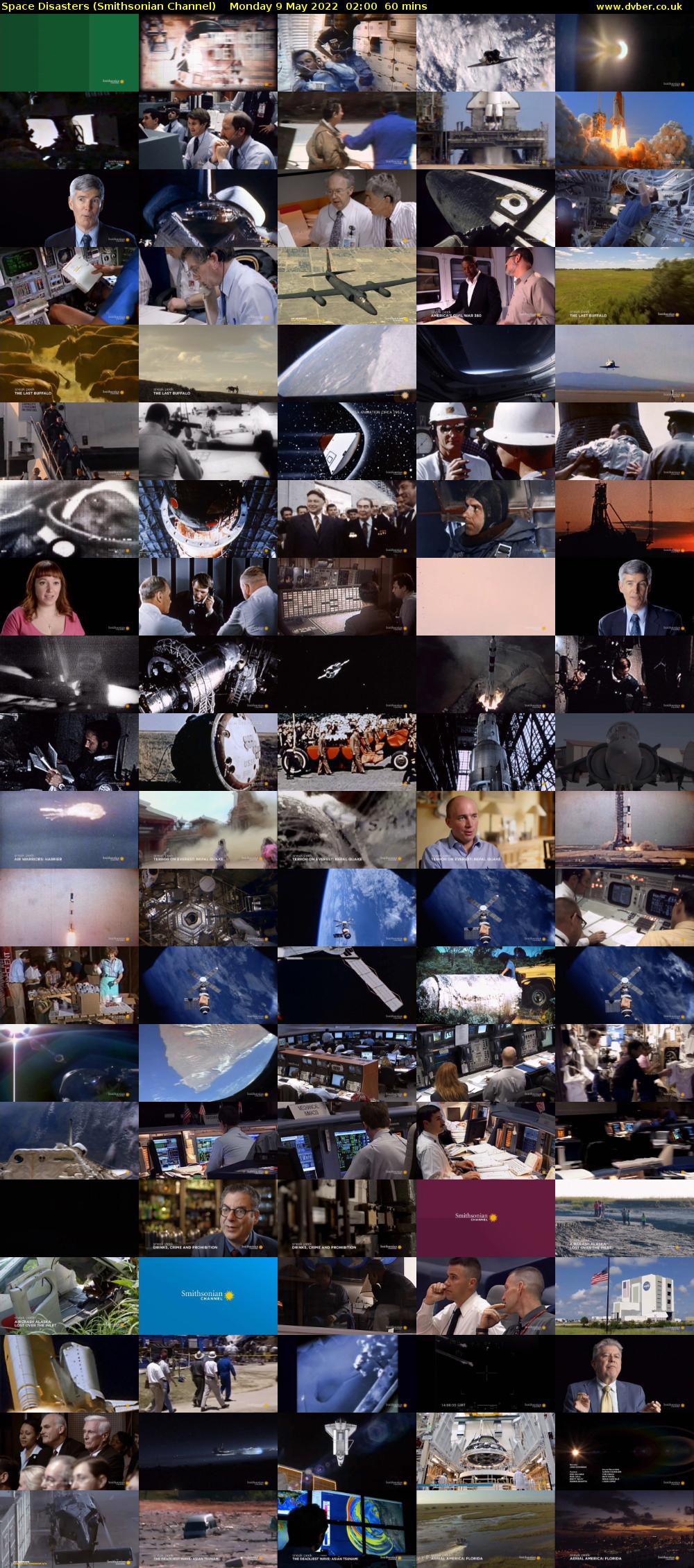 Space Disasters (Smithsonian Channel) Monday 9 May 2022 02:00 - 03:00