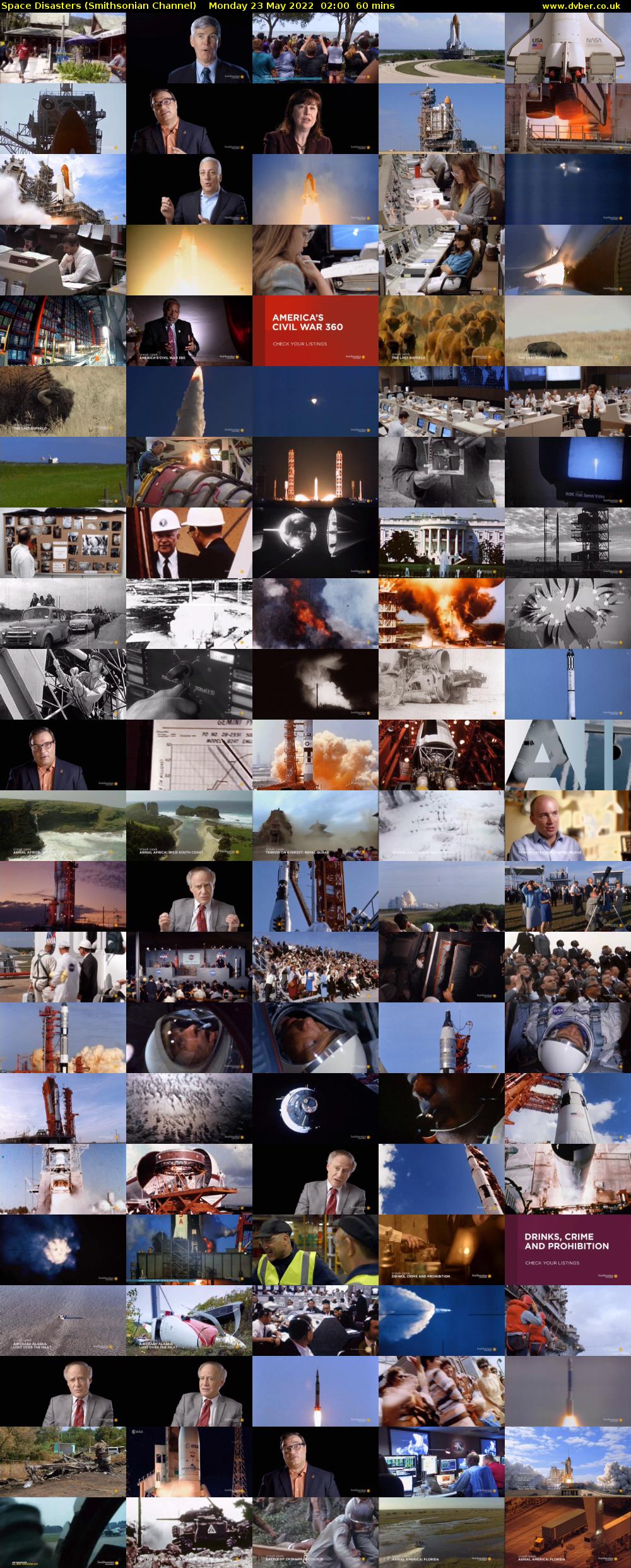 Space Disasters (Smithsonian Channel) Monday 23 May 2022 02:00 - 03:00