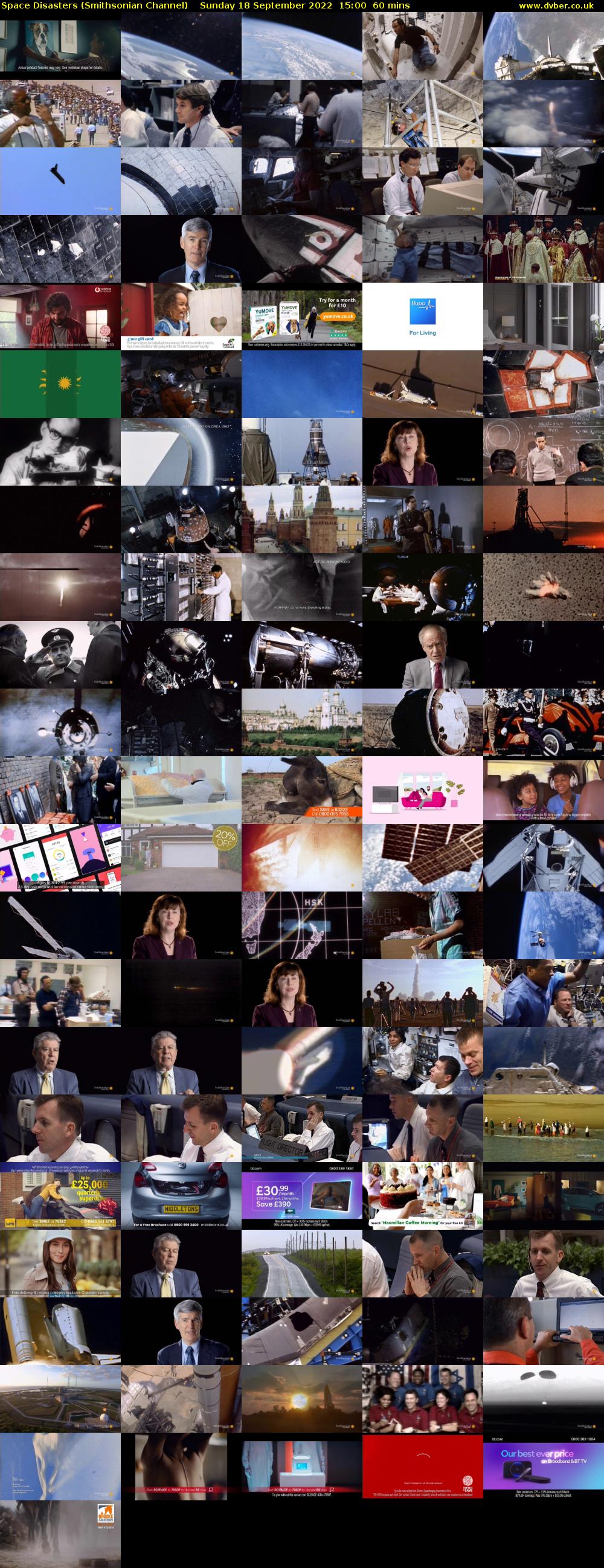 Space Disasters (Smithsonian Channel) Sunday 18 September 2022 15:00 - 16:00
