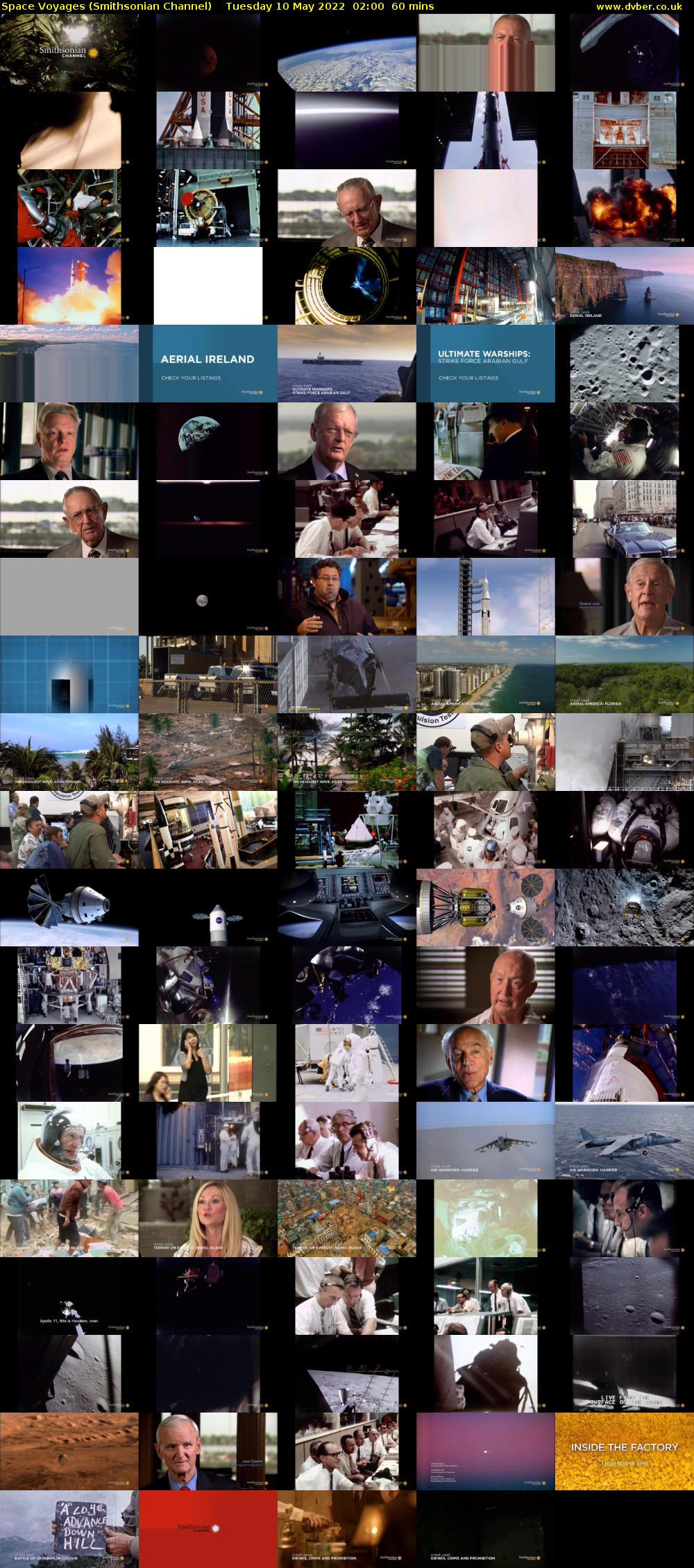 Space Voyages (Smithsonian Channel) Tuesday 10 May 2022 02:00 - 03:00