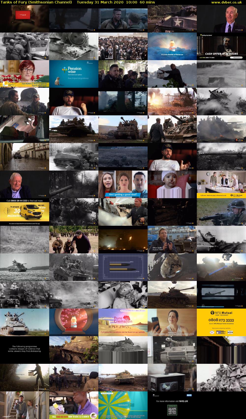 Tanks of Fury (Smithsonian Channel) Tuesday 31 March 2020 10:00 - 11:00