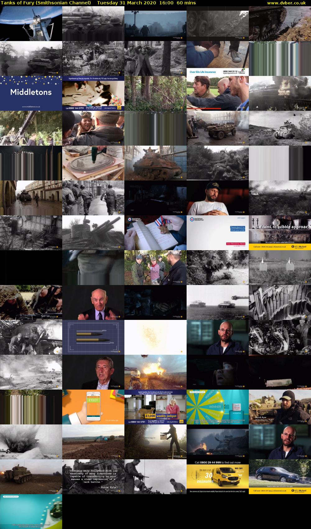 Tanks of Fury (Smithsonian Channel) Tuesday 31 March 2020 16:00 - 17:00