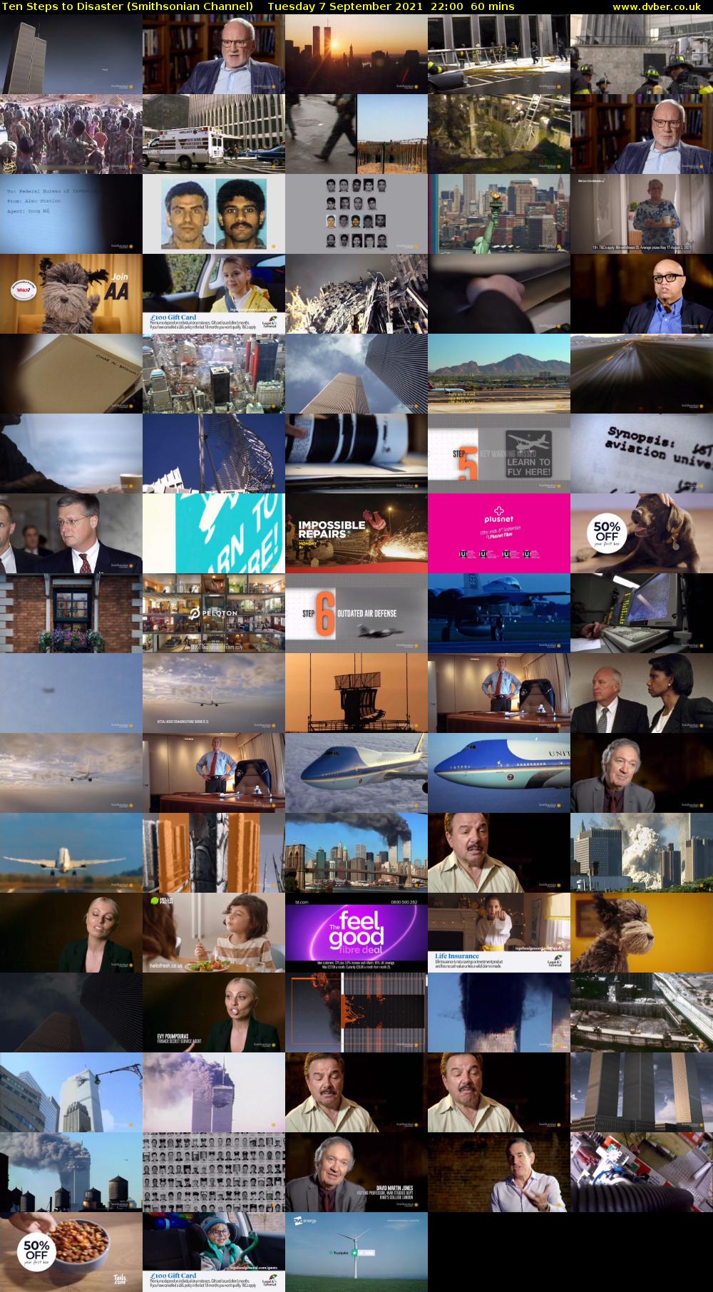 Ten Steps to Disaster (Smithsonian Channel) Tuesday 7 September 2021 23:00 - 00:00