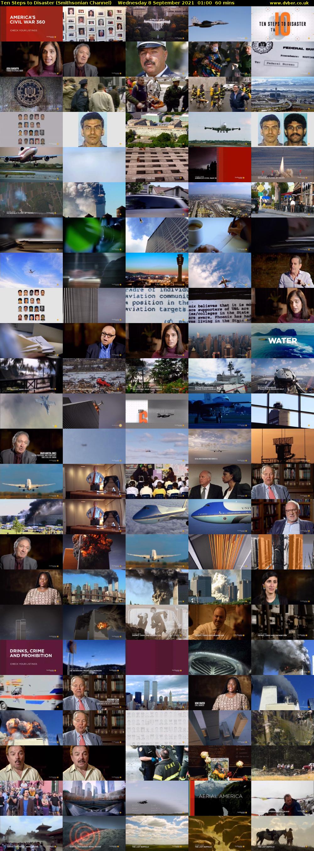 Ten Steps to Disaster (Smithsonian Channel) Wednesday 8 September 2021 02:00 - 03:00